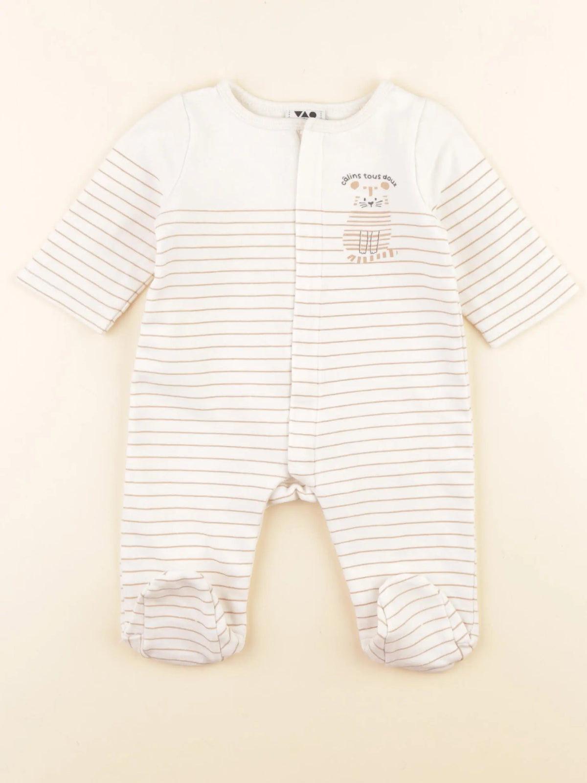 Tape à l'oeil - pyjama coton multicolore - 3 mois