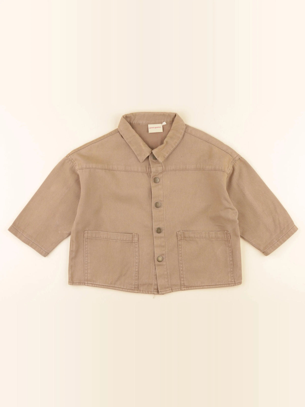Gamin gamine - veste beige - 3 ans