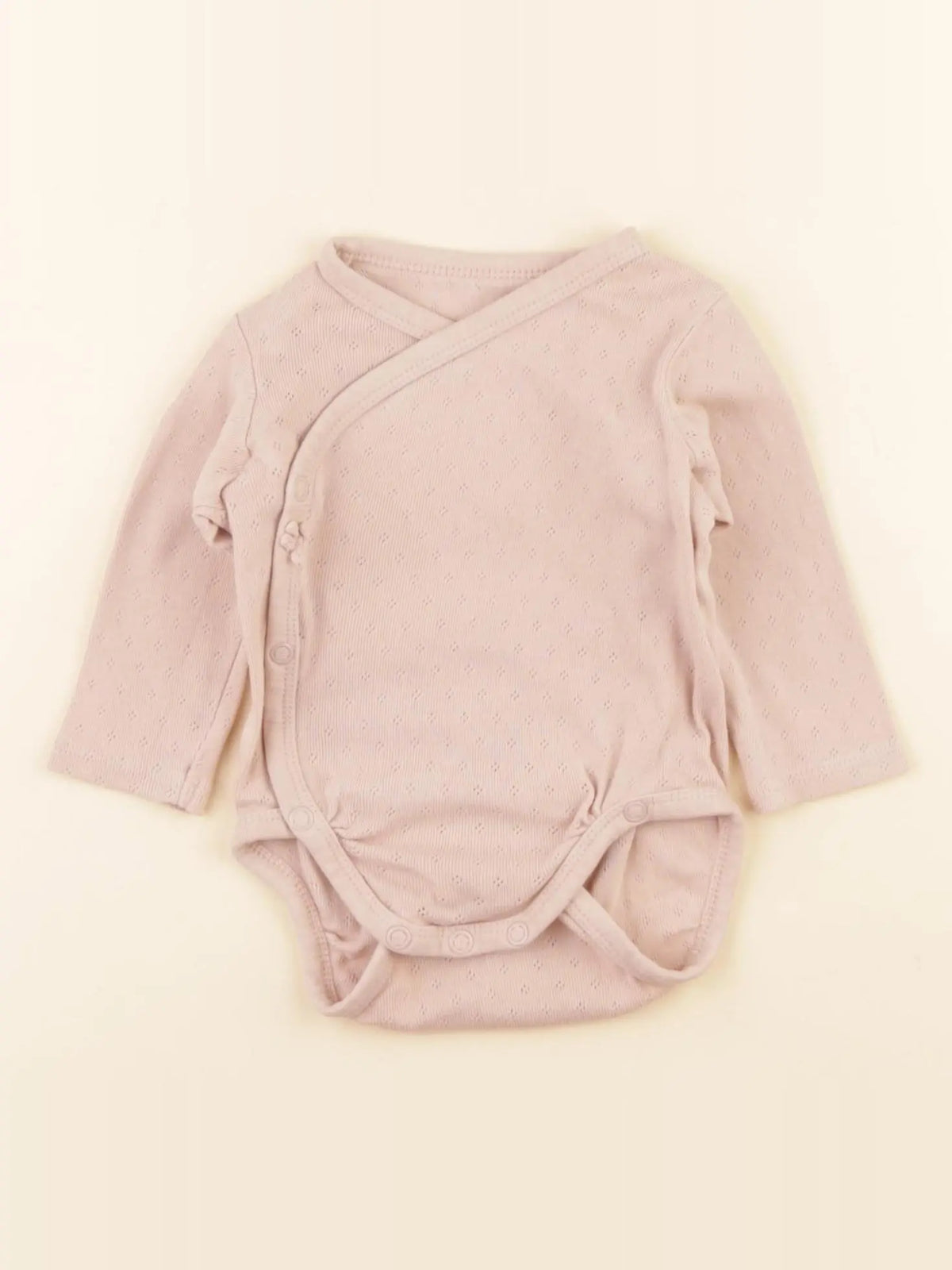 H&M - body rose - 3 mois