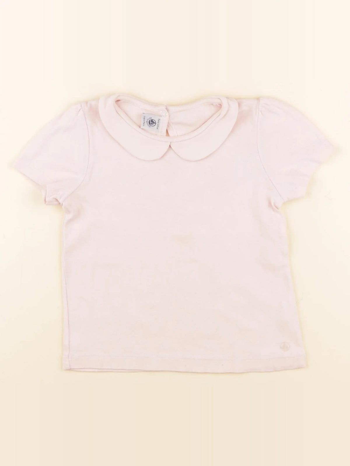 Petit Bateau - tee-shirt rose - 5 ans