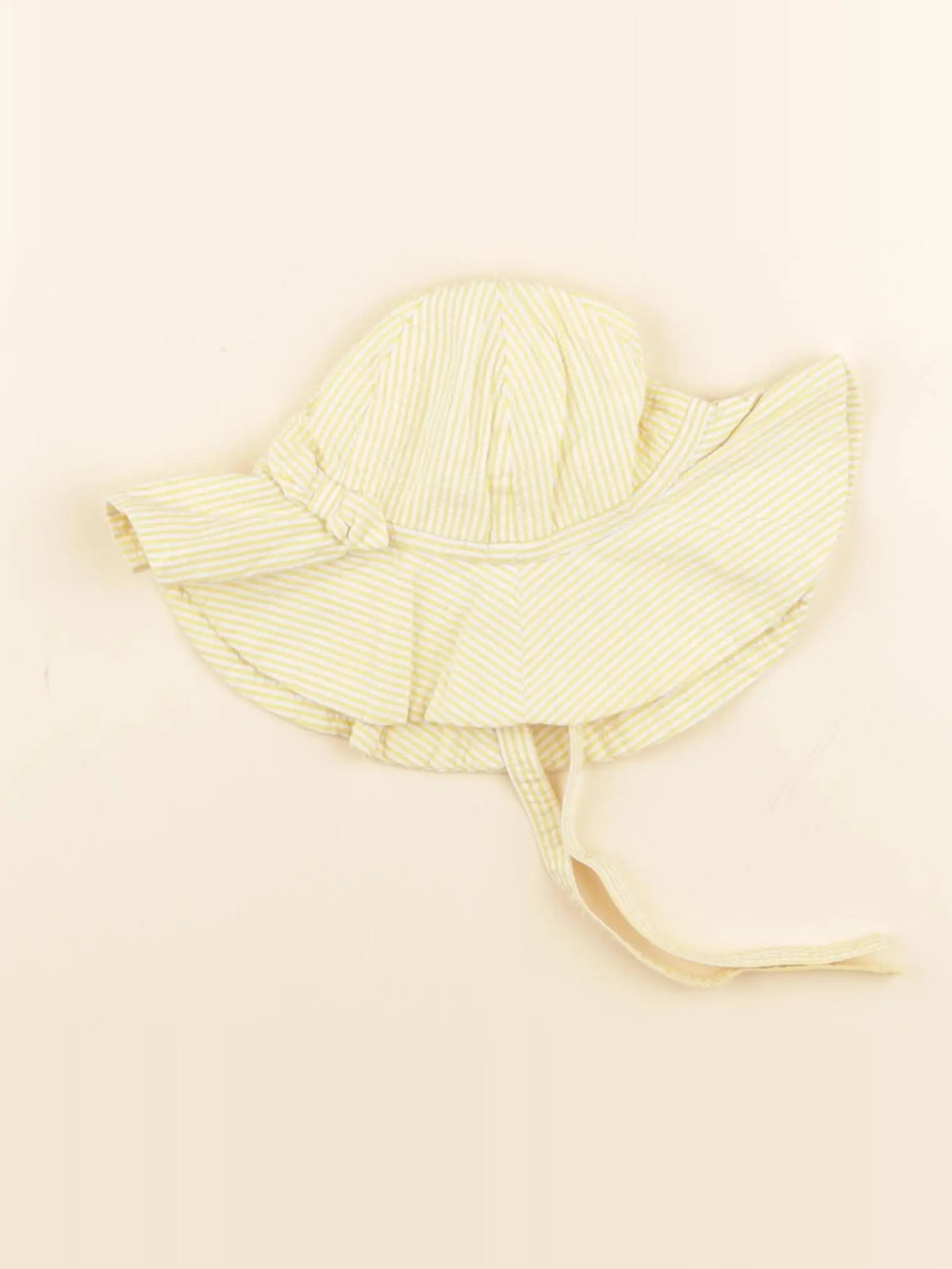 Petit Bateau - chapeau jaune - 12/18 mois