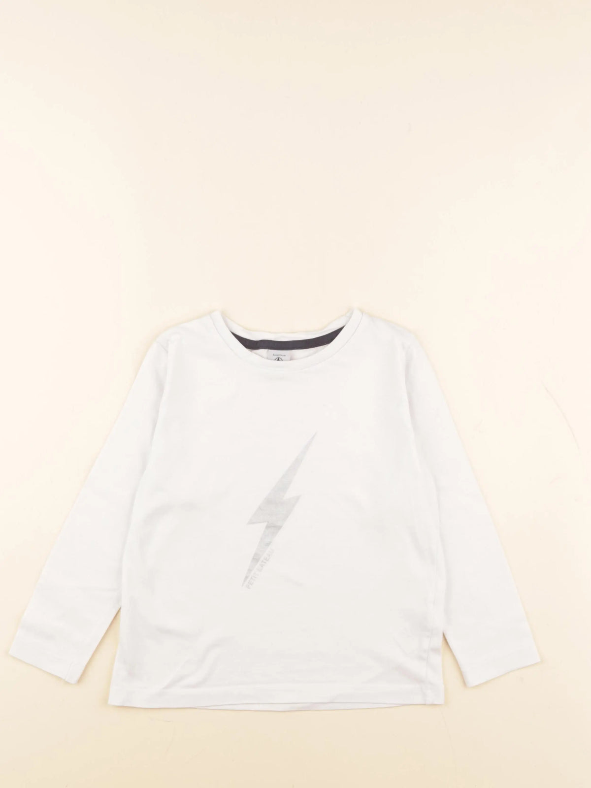 Petit Bateau - tee-shirt blanc - 6 ans