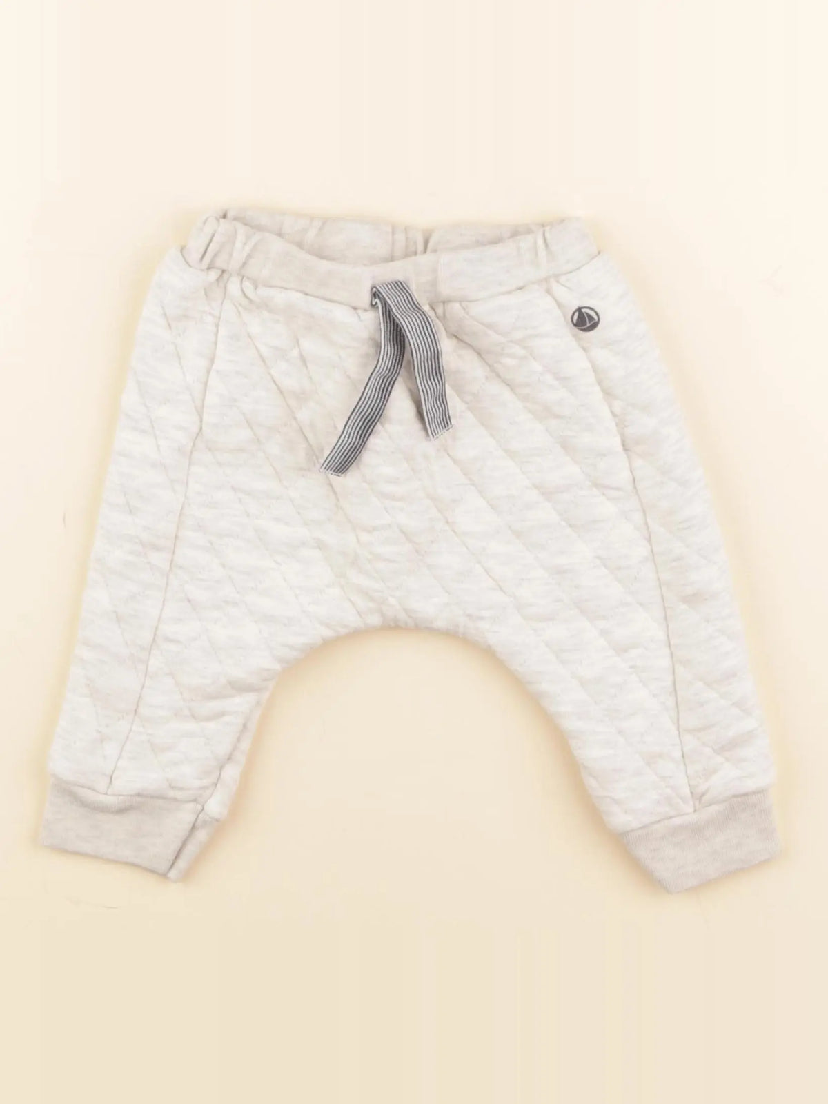 Petit Bateau - jogging gris - 6 mois