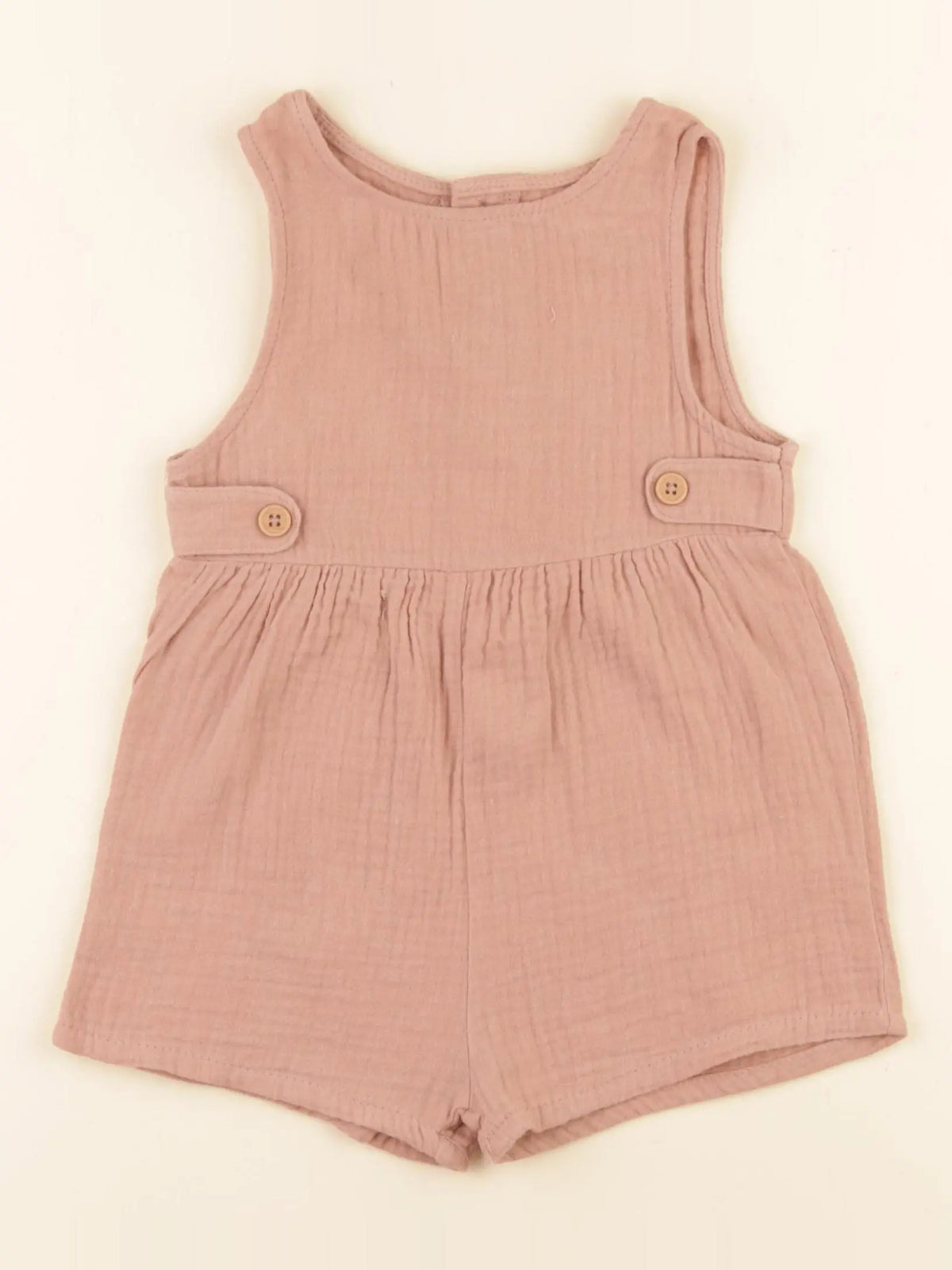 Vertbaudet - combinaison rose - 24 mois