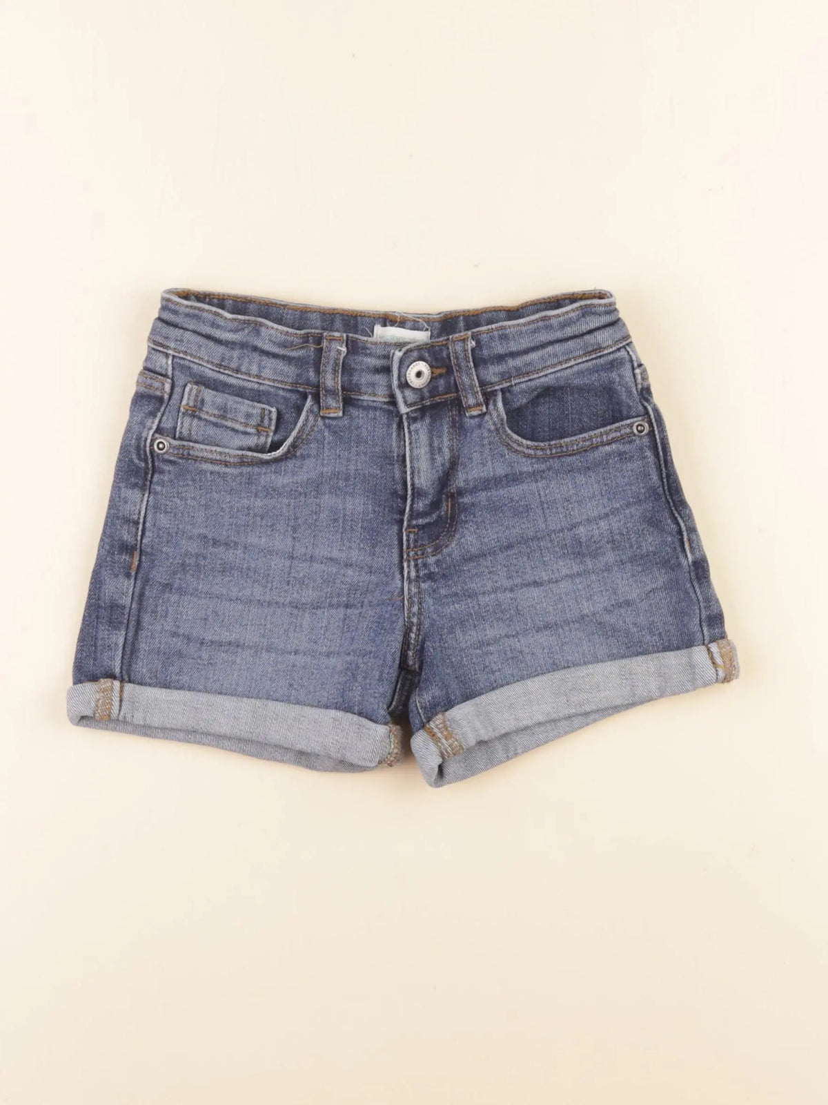 Vertbaudet - short bleu - 6 ans