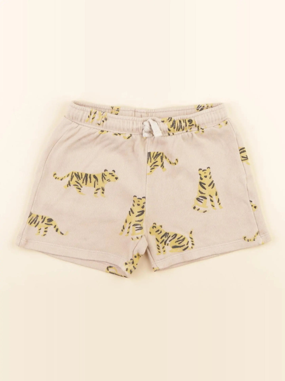 Zara - short marron, jaune - 2/3 ans