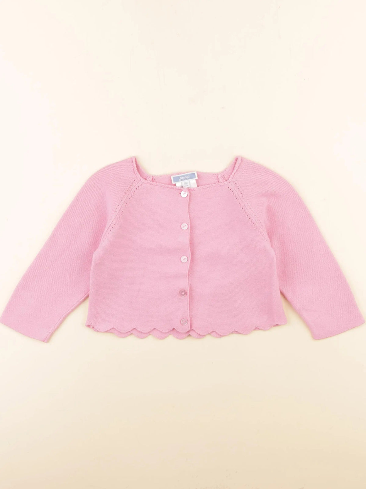 Jacadi - gilet rose - 18 mois