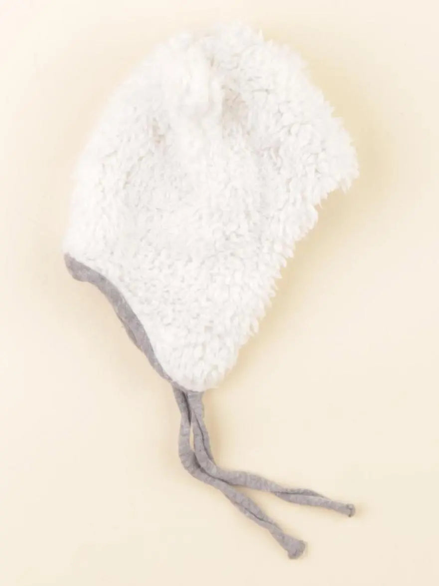 Petit Bateau - bonnet blanc - 0/1 mois
