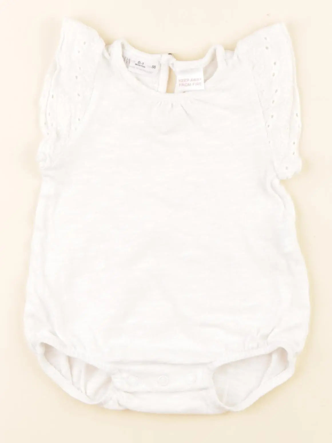 Zara - combinaison blanc - 0/1 mois
