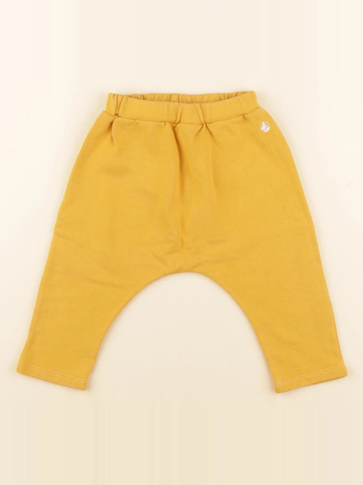 Petit Bateau - sarouel jaune - 12 mois