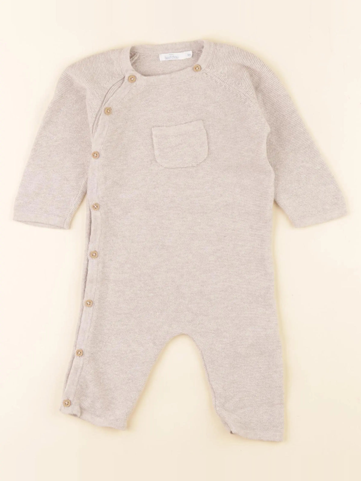 Boutchou - combinaison beige - 3 mois