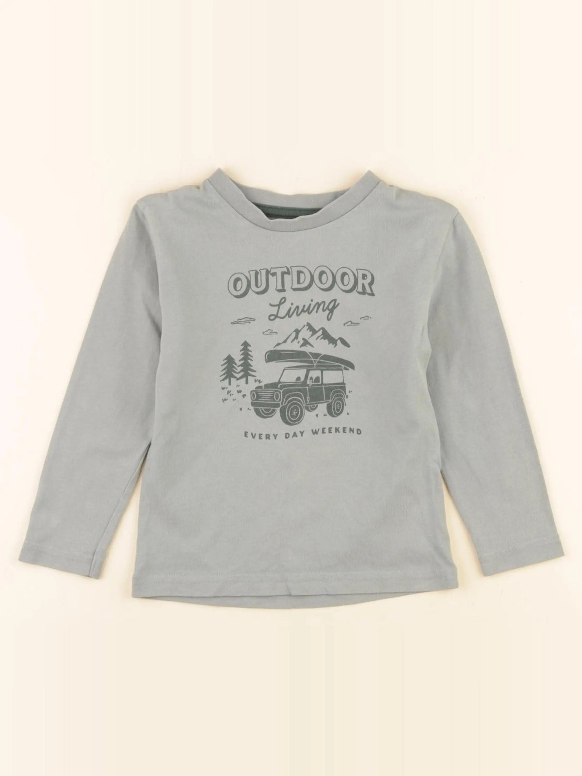 Cyrillus - tee-shirt vert - 4 ans