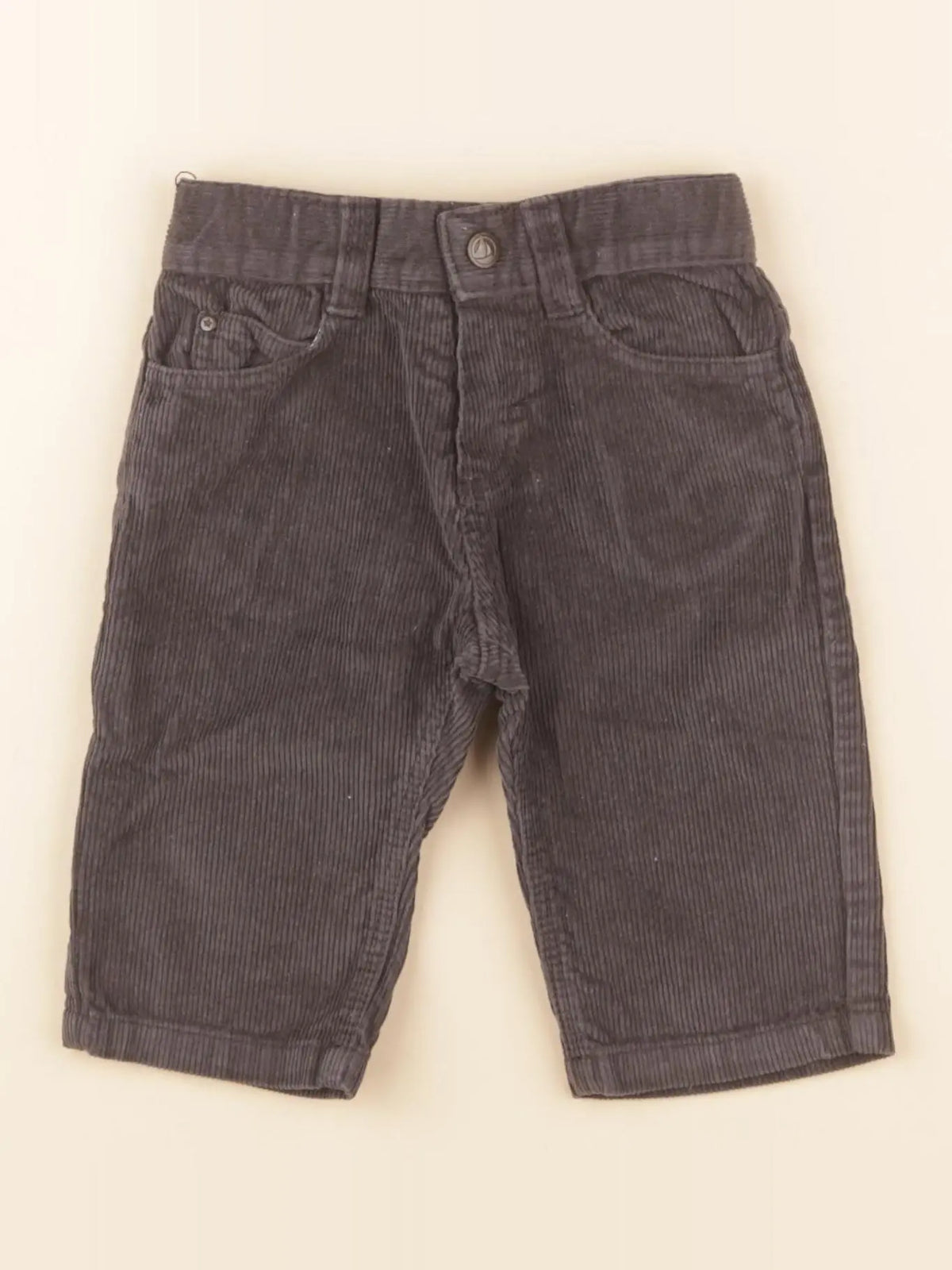 Petit Bateau - pantalon taupe - 3 mois
