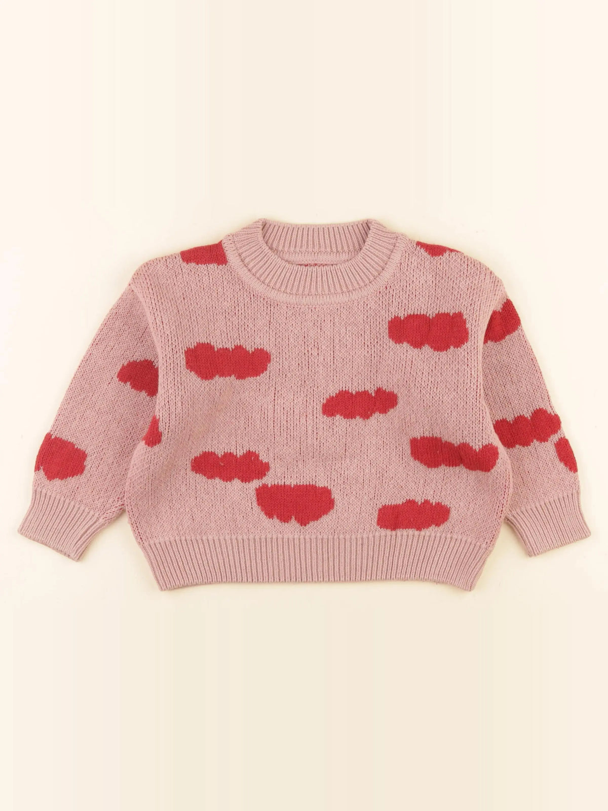 Play Up - pull rose - 4 ans