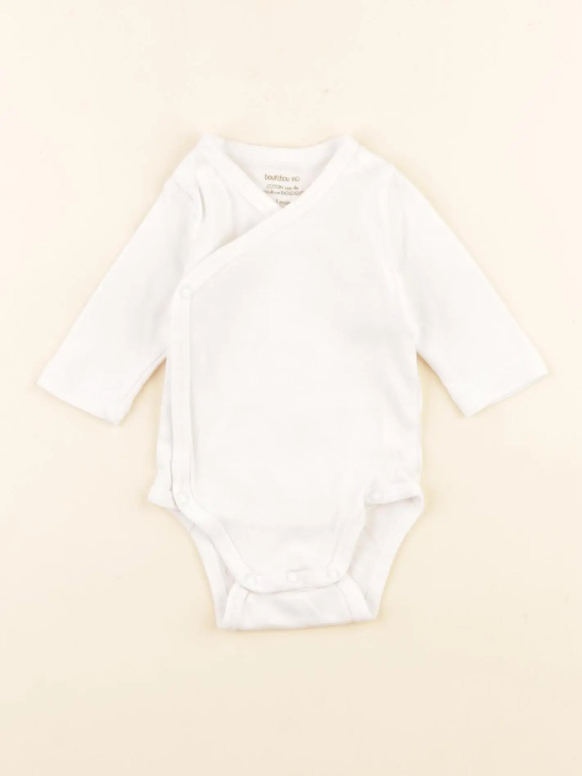 Boutchou - body blanc - 1 mois