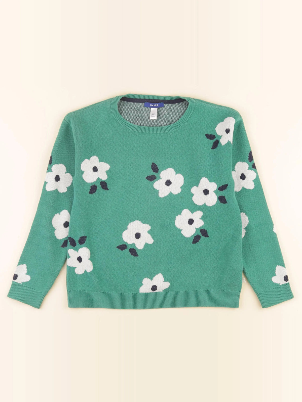 Okaidi - pull vert - 10 ans