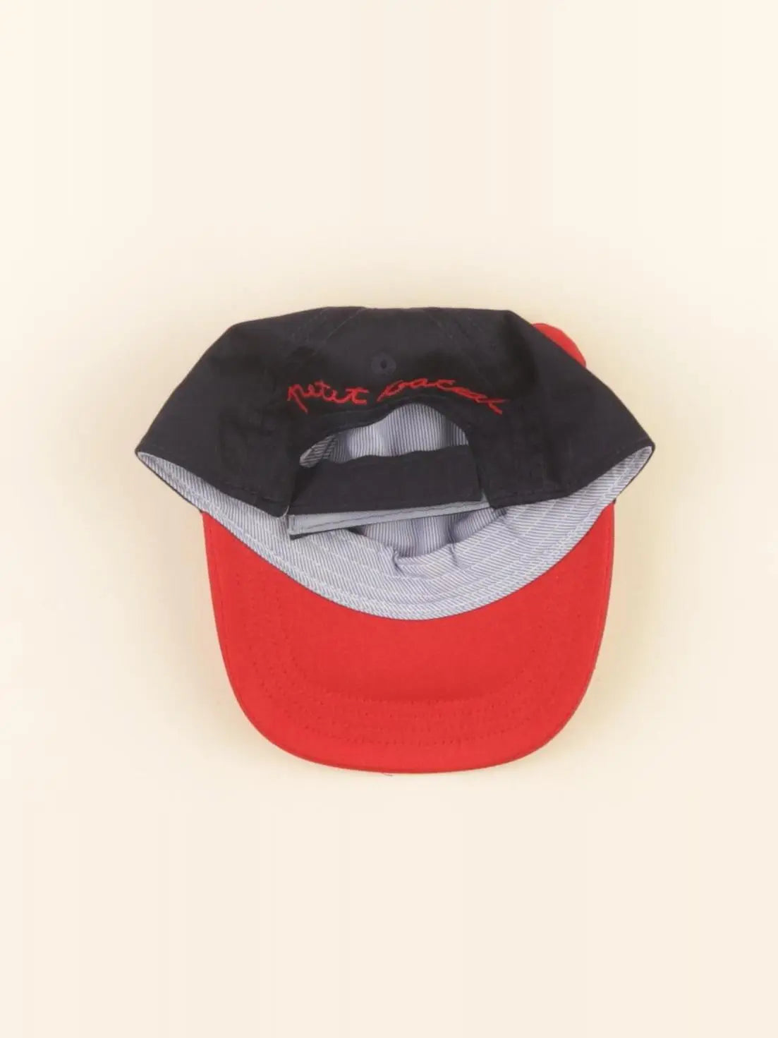 Petit Bateau - casquette bleu - 3/6 mois