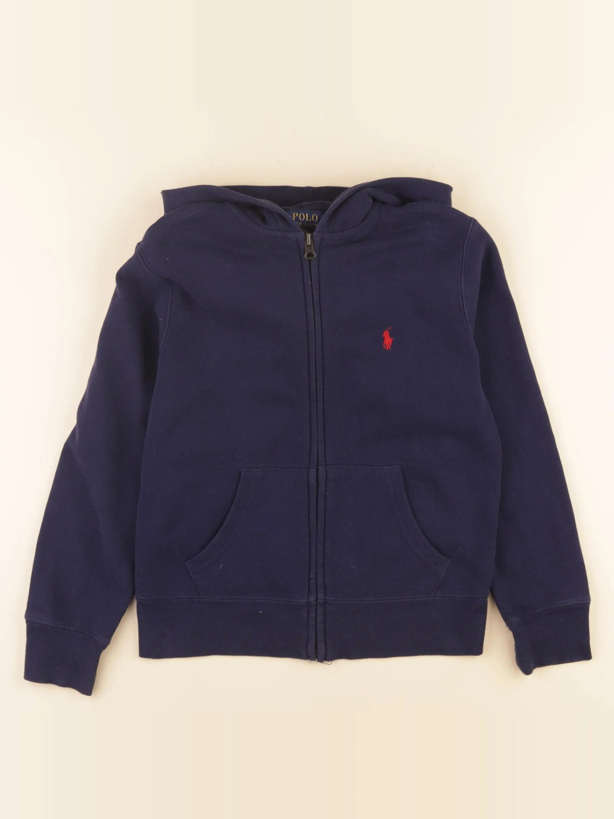Ralph Lauren - sweat bleu - 8 ans