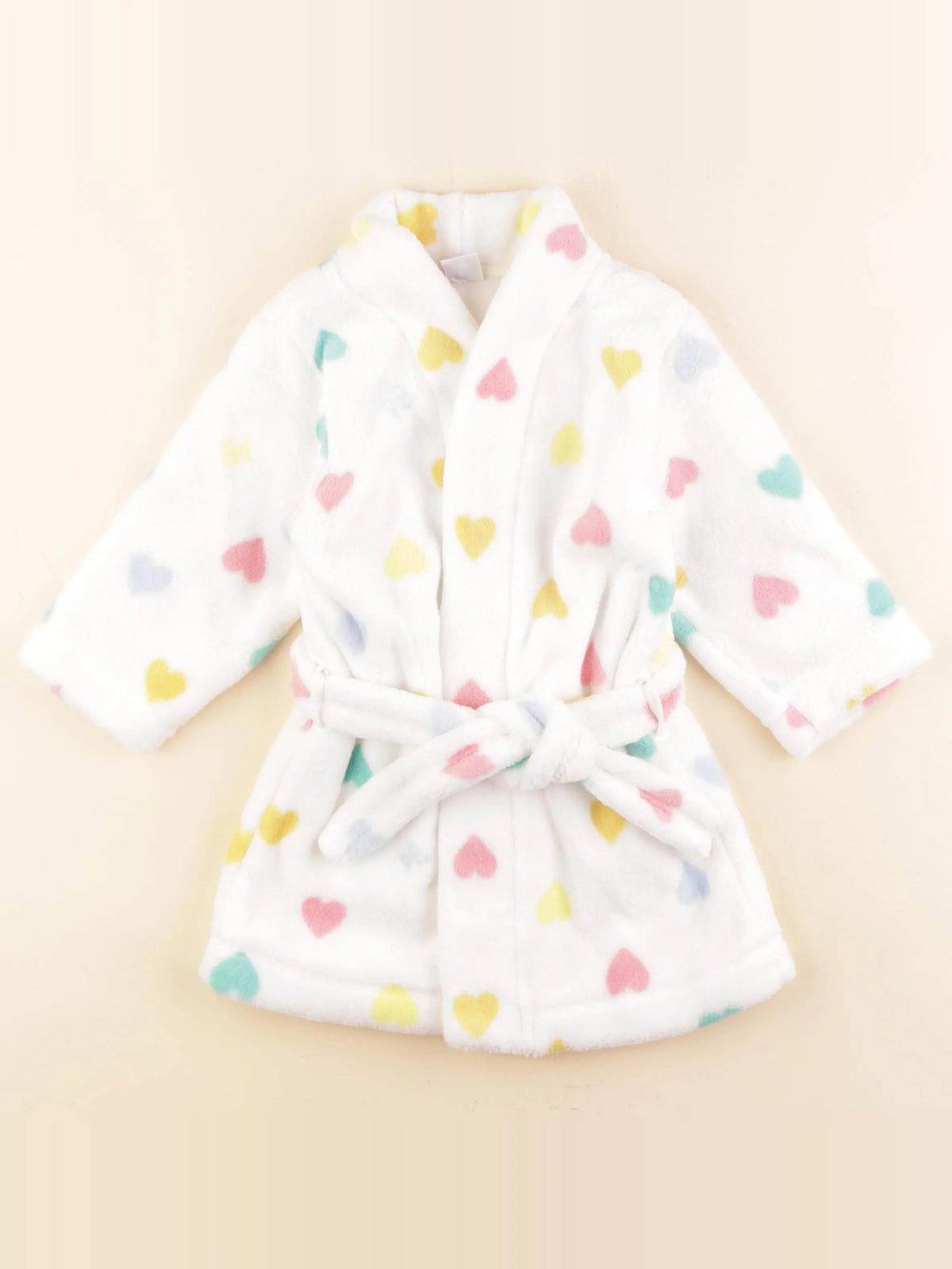 Petit Bateau - robe de chambre multicolore - 2/3 ans