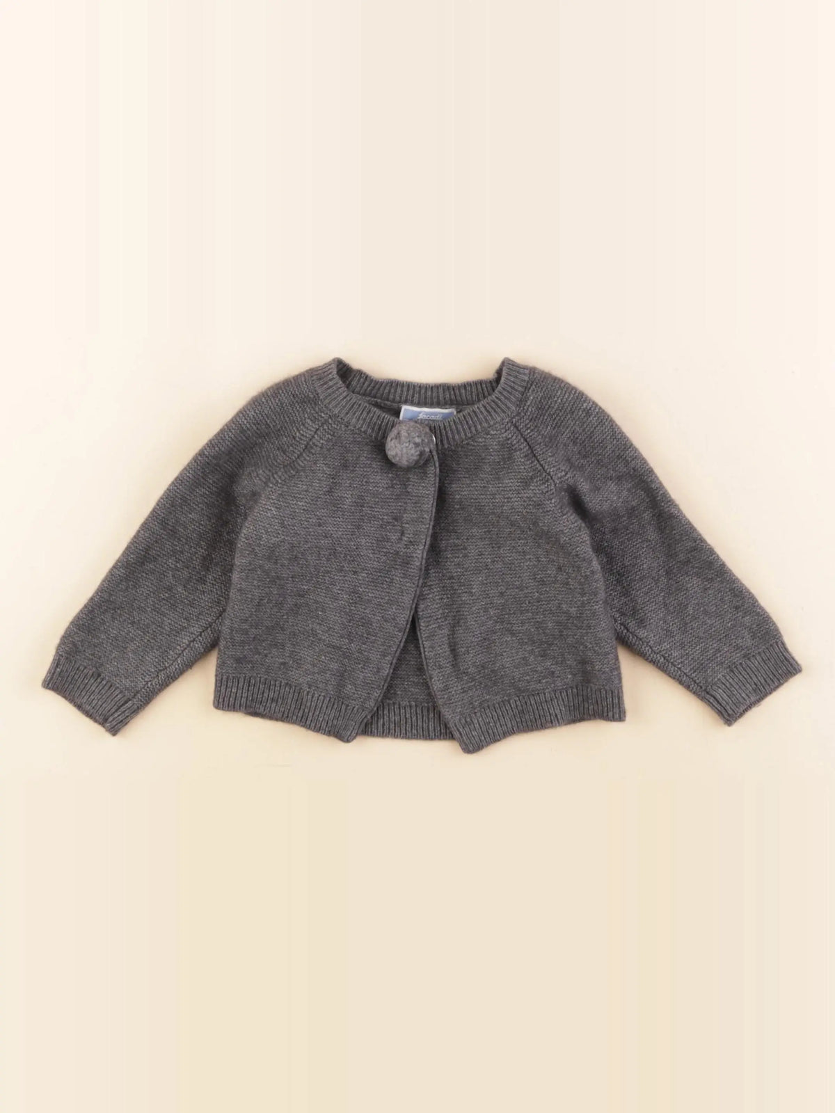 Jacadi - gilet gris - 24 mois