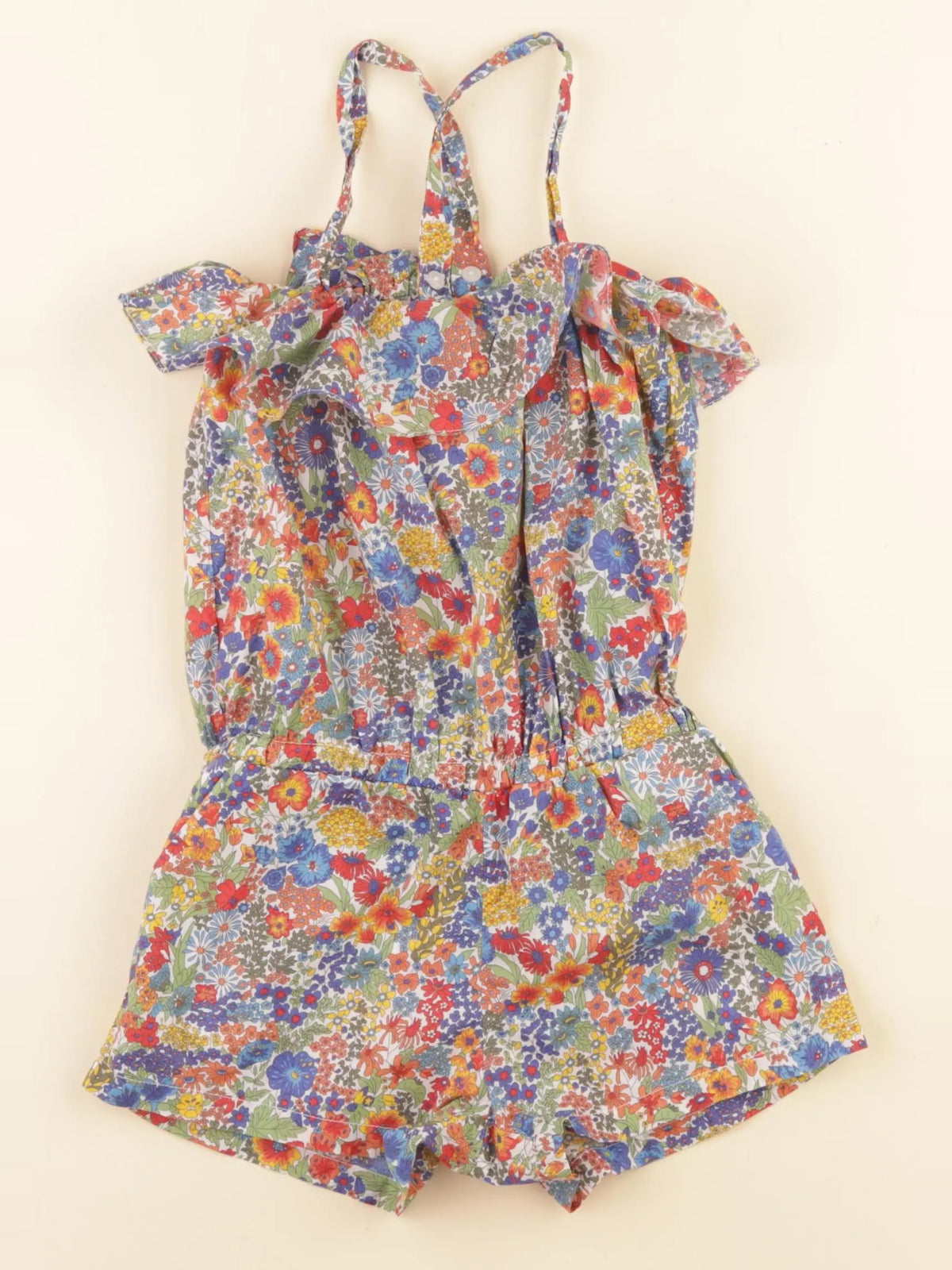Jacadi - combinaison liberty multicolore - 4 ans