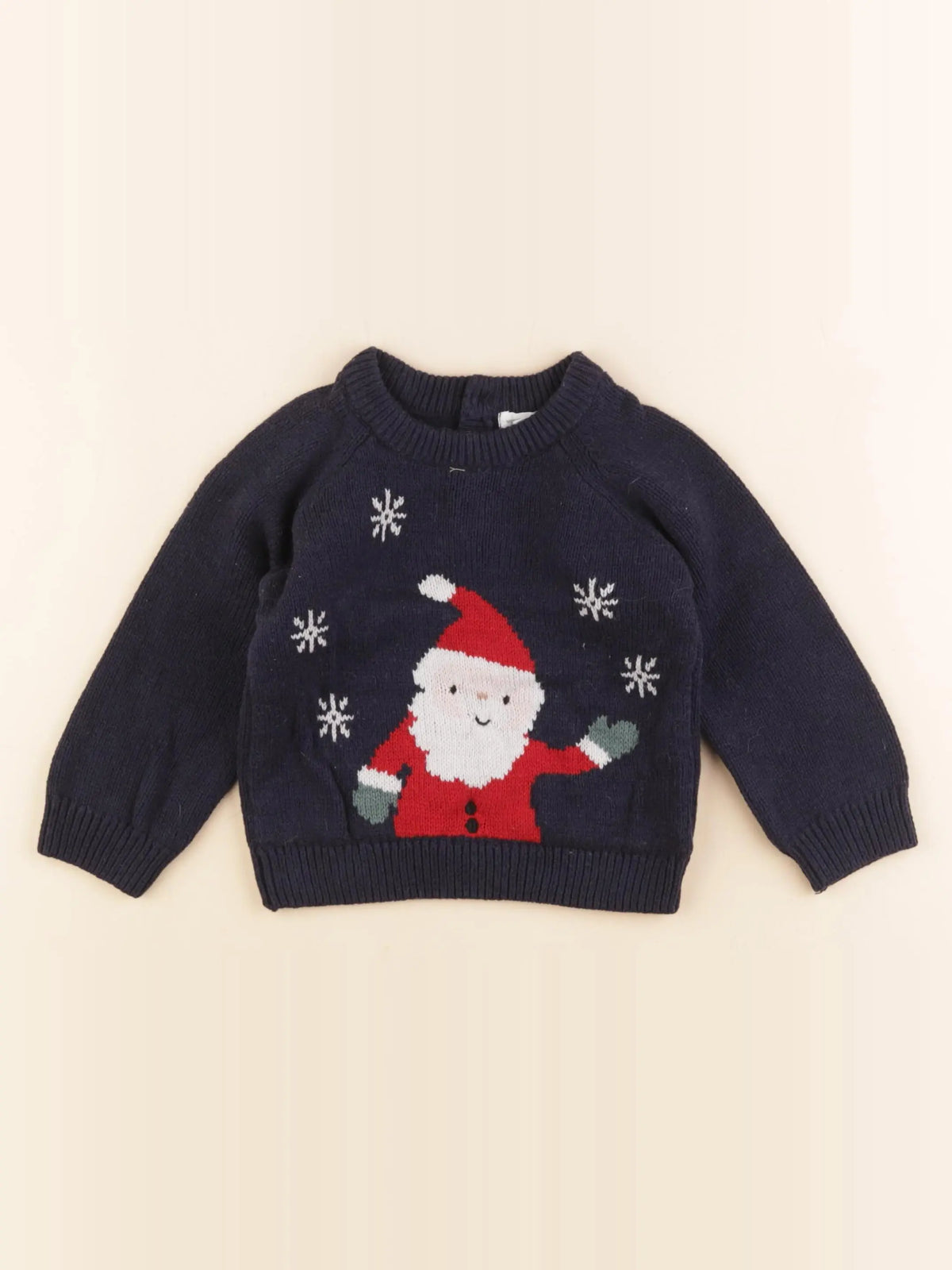 Vertbaudet - pull bleu - 18 mois