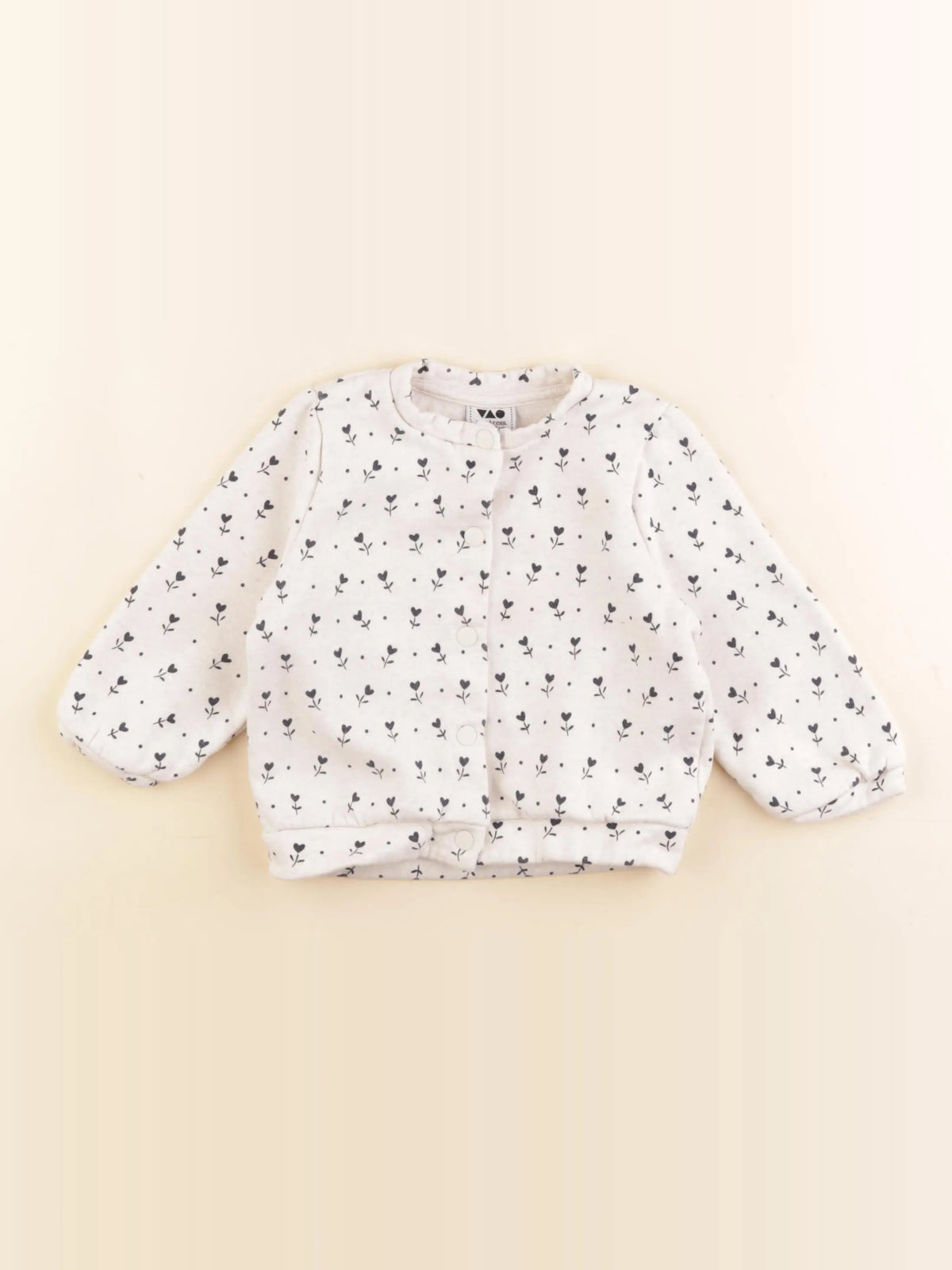 Tape à l'oeil - sweat beige, bleu - 18 mois
