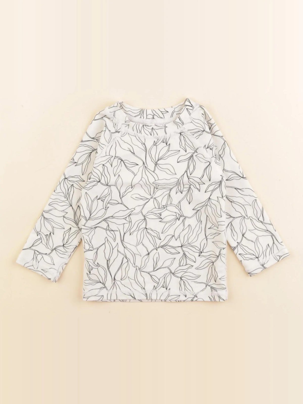 Rylee + Cru - tee-shirt de bain beige, noir - 6/12 mois