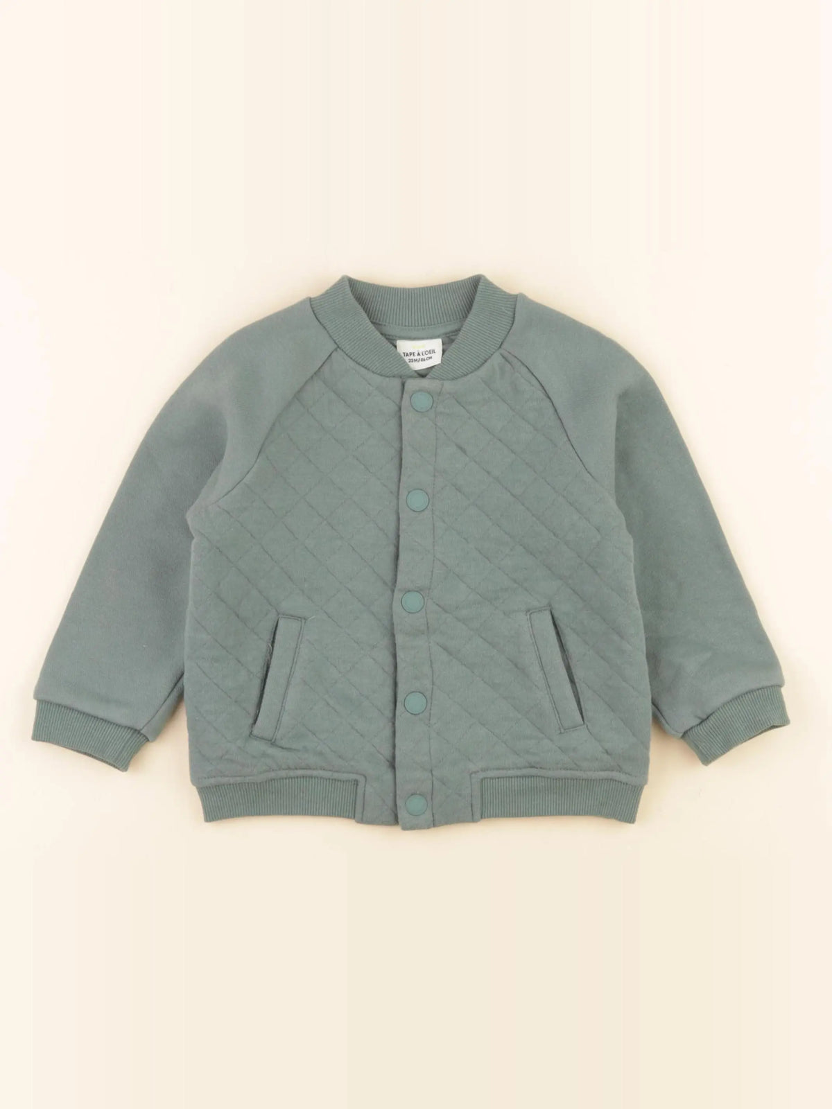 Tape à l'oeil - sweat vert - 24 mois