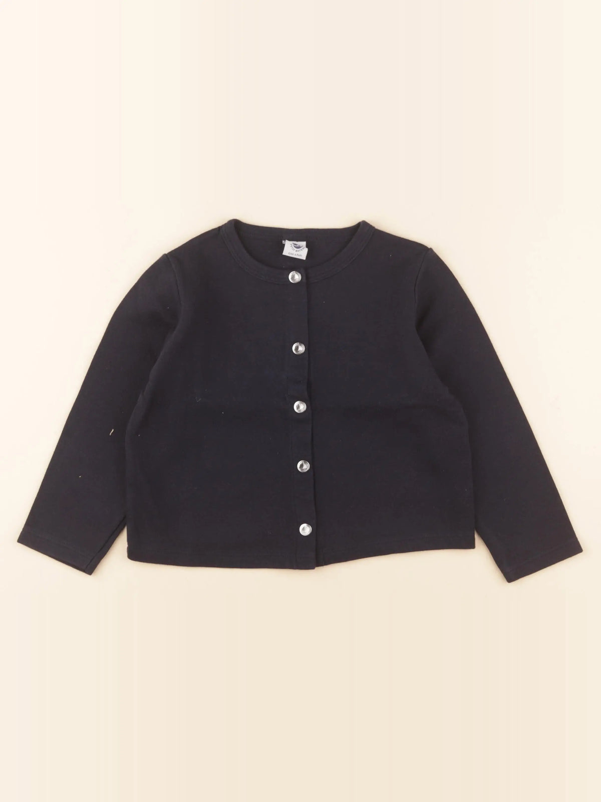 Petit Bateau - sweat bleu - 4 ans
