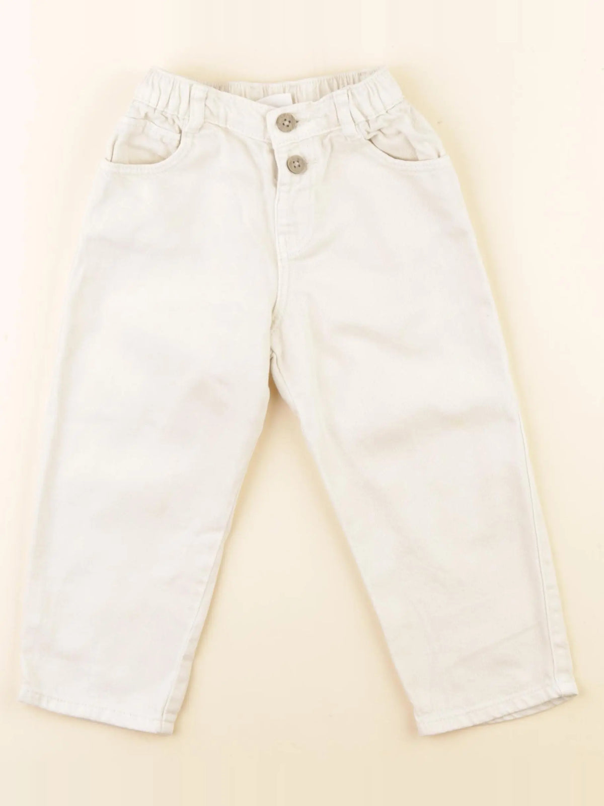 Zara - jean blanc - 3 ans