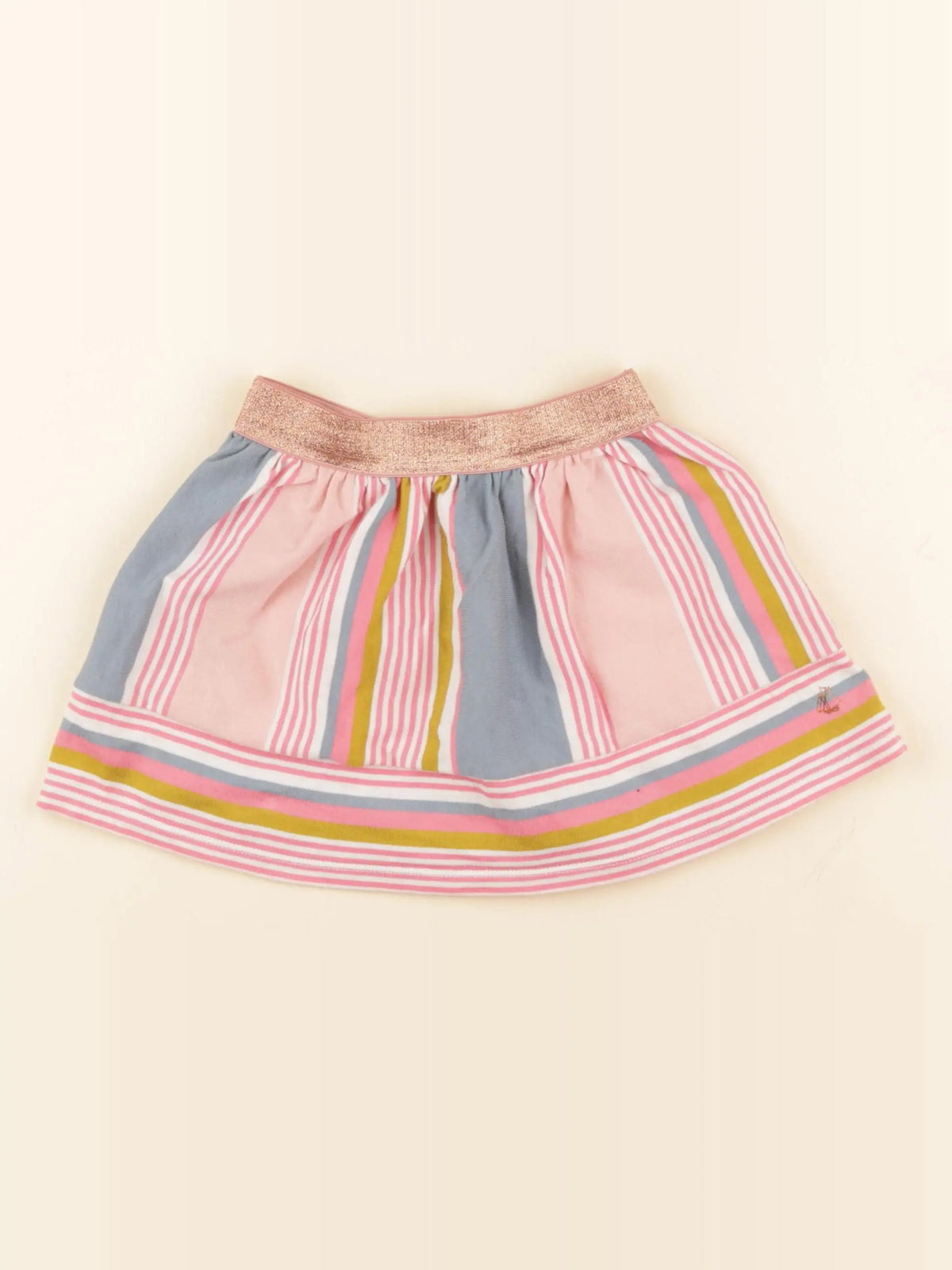 Petit Bateau - jupe multicolore - 3 ans