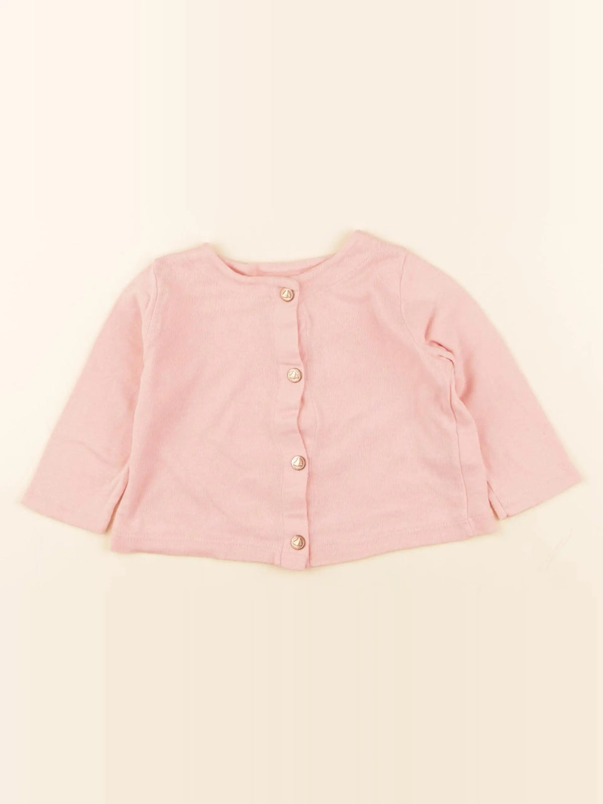 Petit Bateau - tee-shirt rose - 6 mois