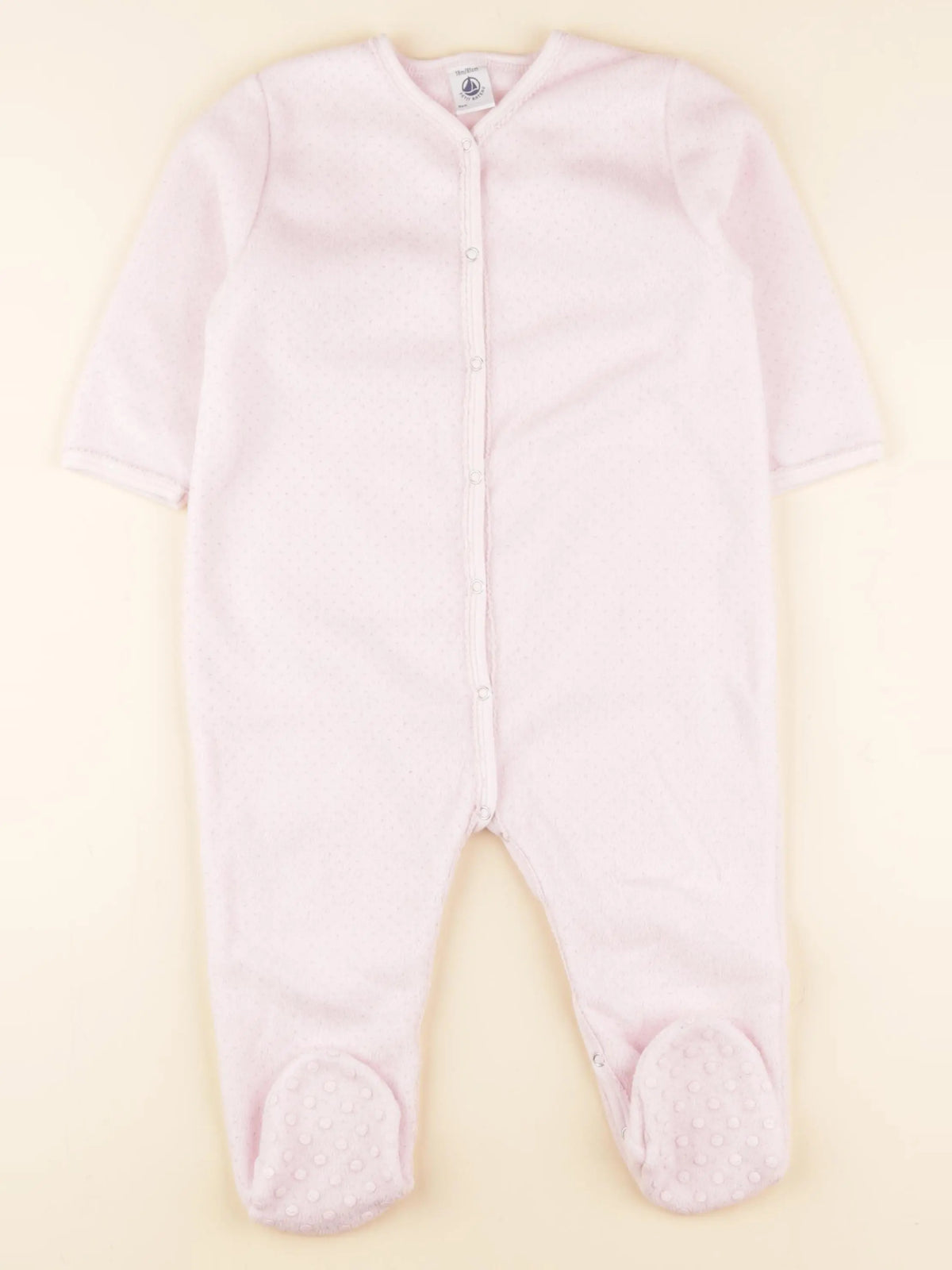 Petit Bateau - sur-pyjama rose - 18 mois