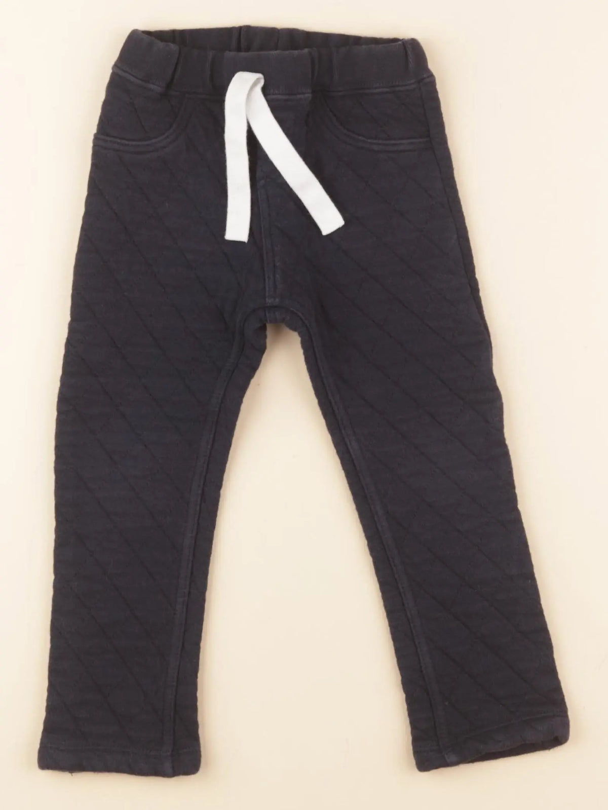 Petit Bateau - jogging bleu - 24 mois