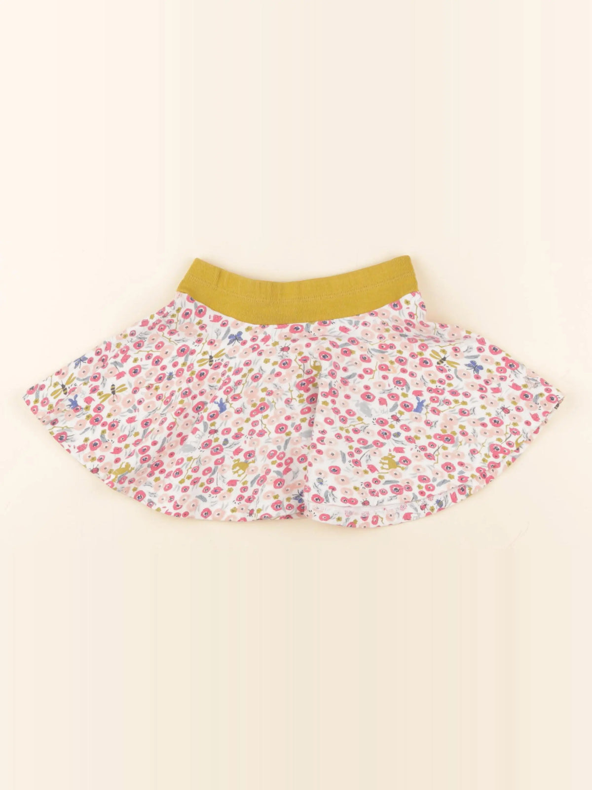 Petit Bateau - jupe blanc - 3 ans
