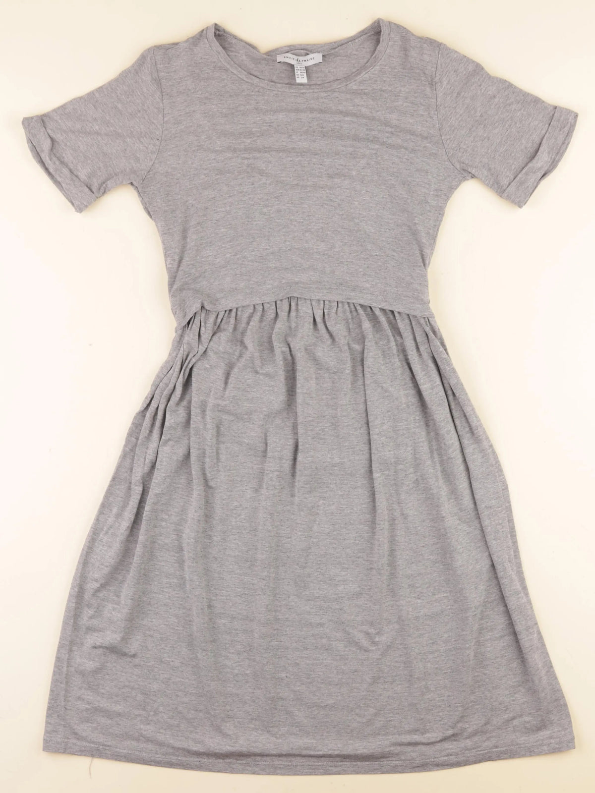 Envie de fraise - robe grossesse gris - 34 à 36
