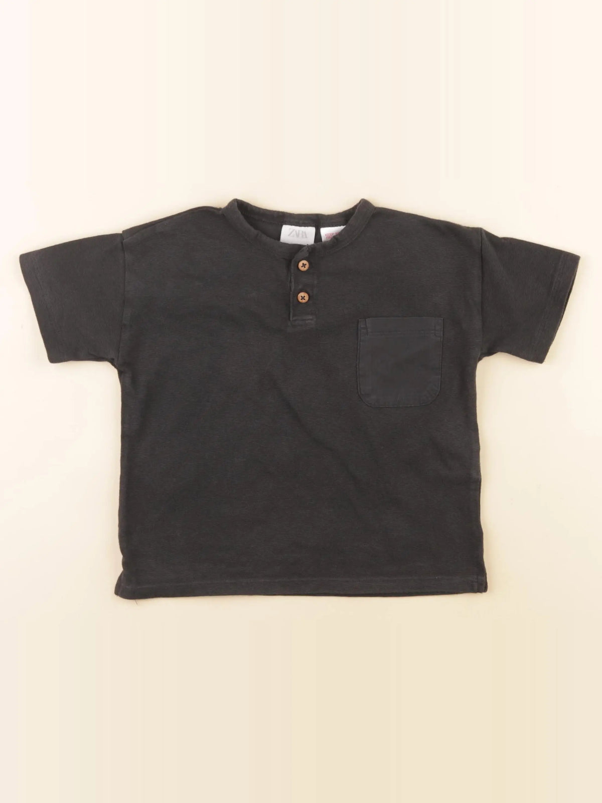 Zara - tee-shirt noir - 2 ans
