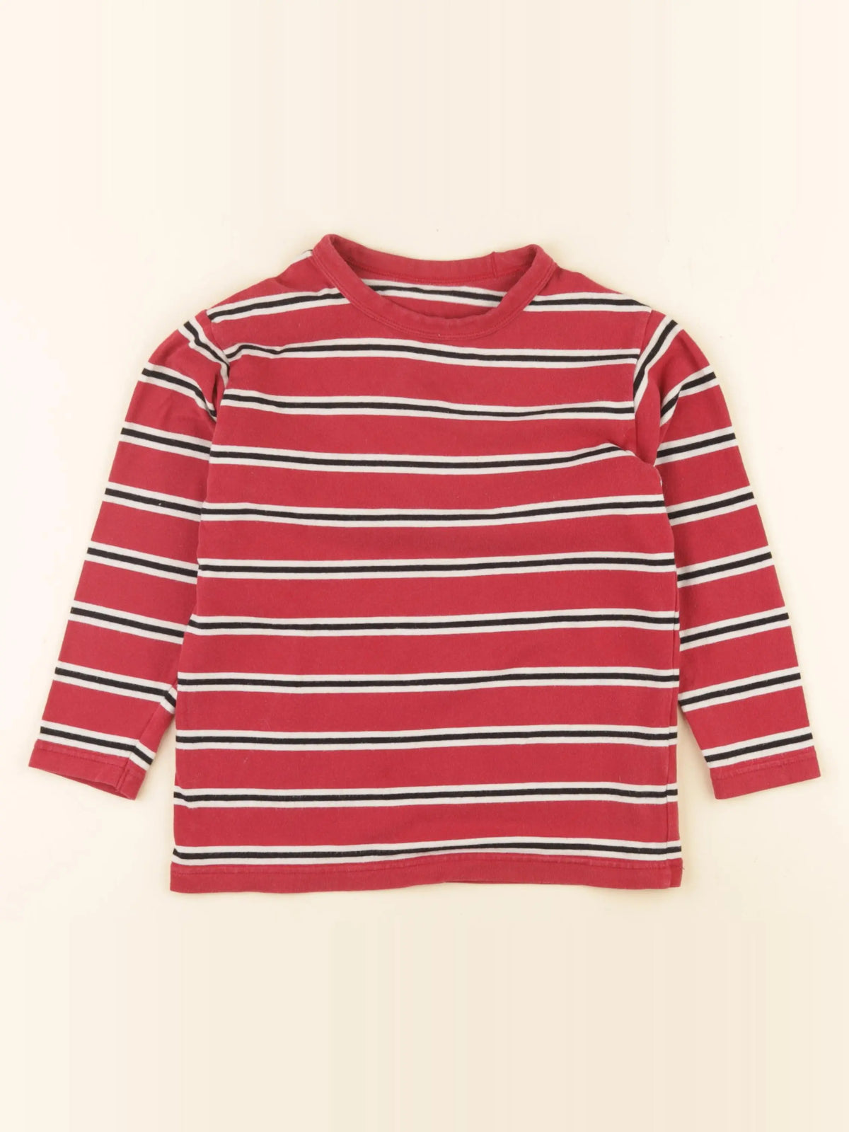 Uniqlo - tee-shirt rouge - 3/4 ans