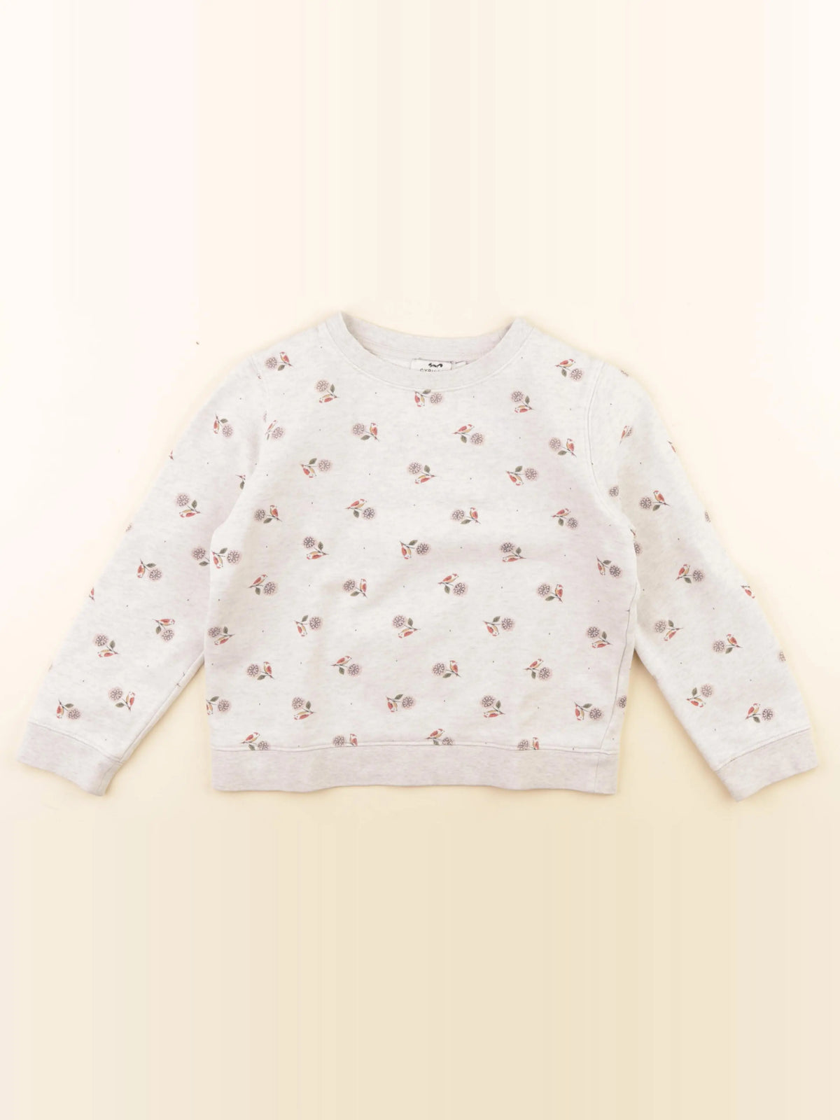 Cyrillus - sweat beige - 8 ans