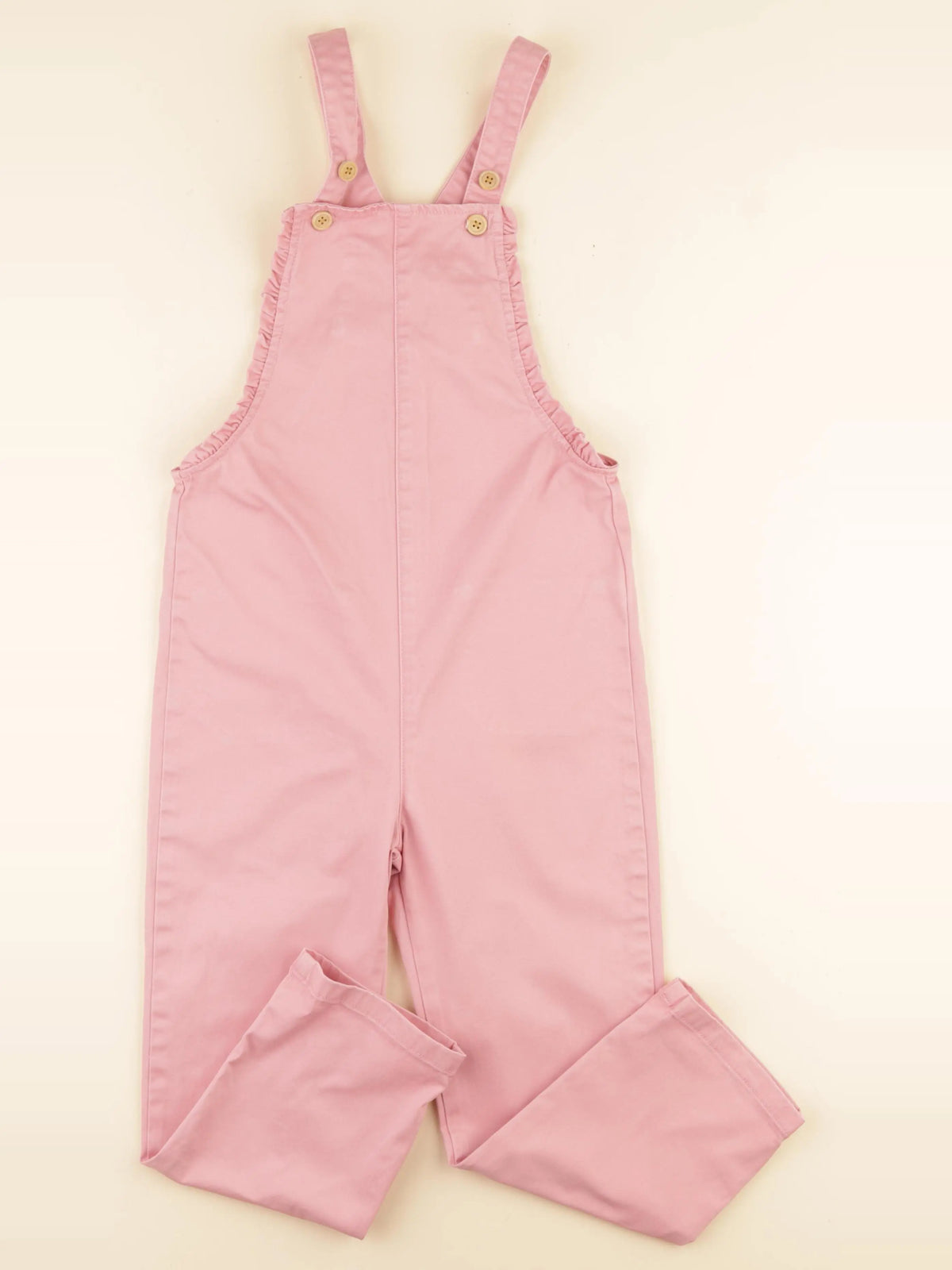 Cyrillus - salopette rose - 8 ans