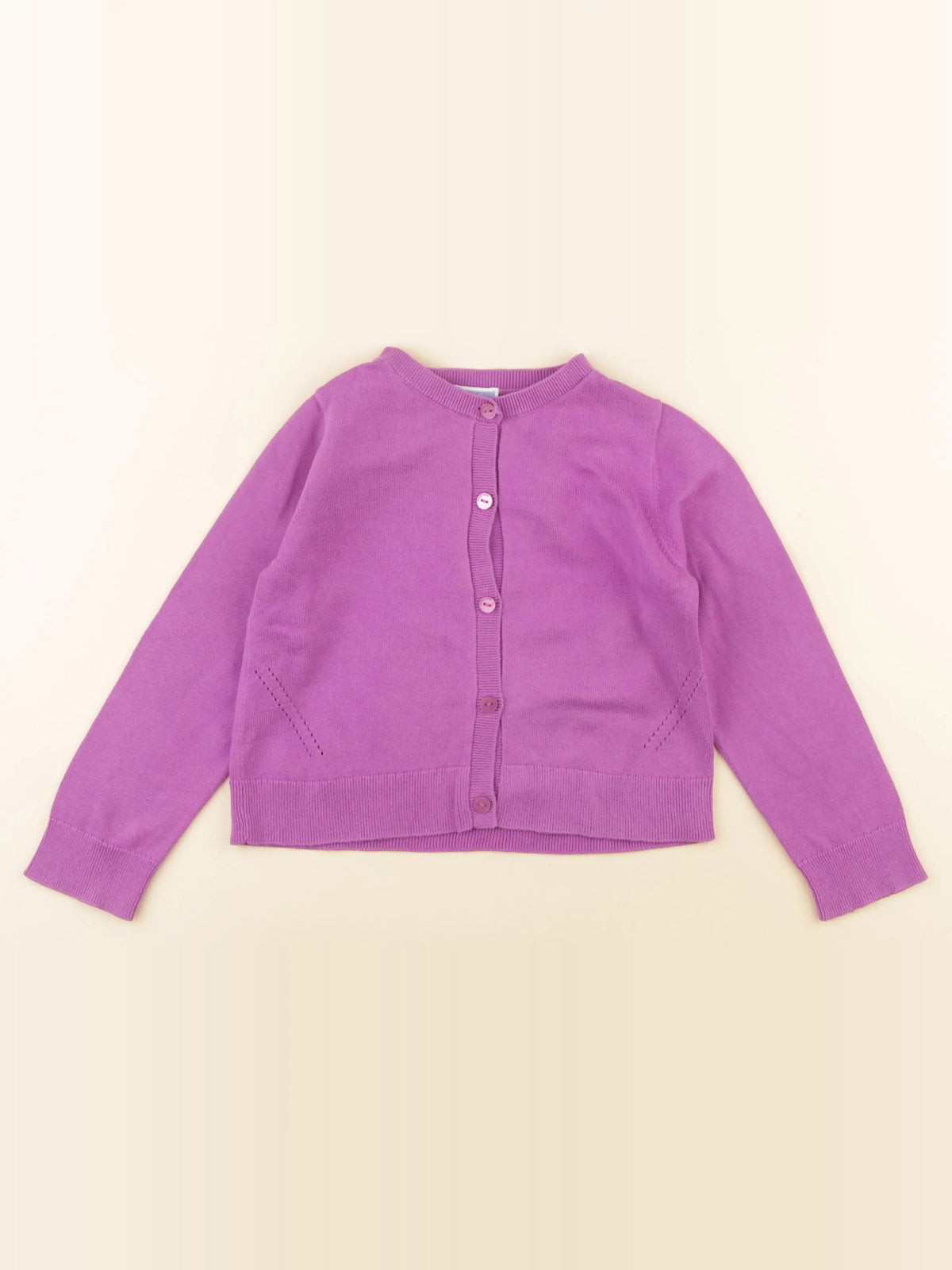 Jacadi - gilet violet - 6 ans