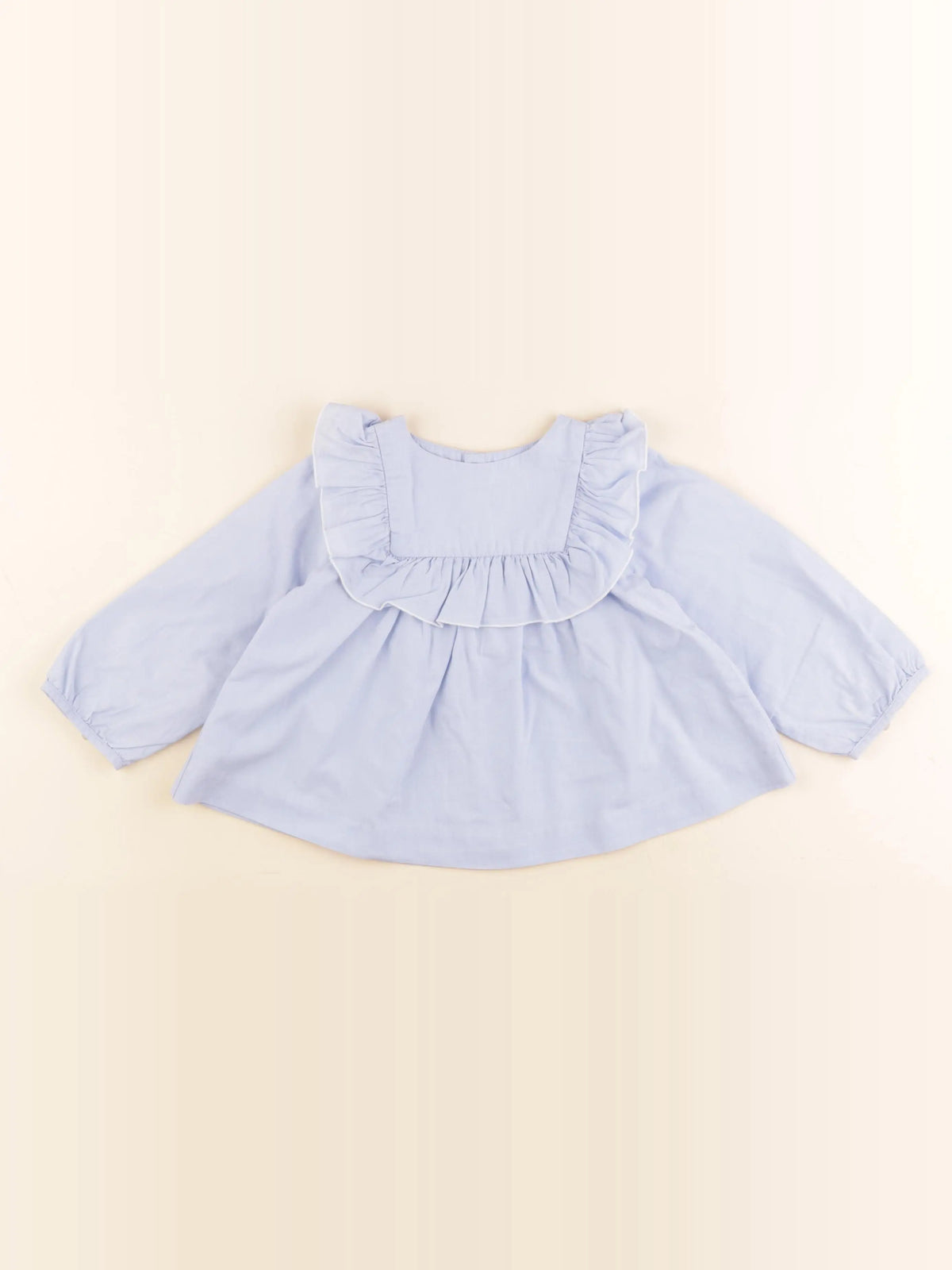 Jacadi - blouse bleu - 2 ans