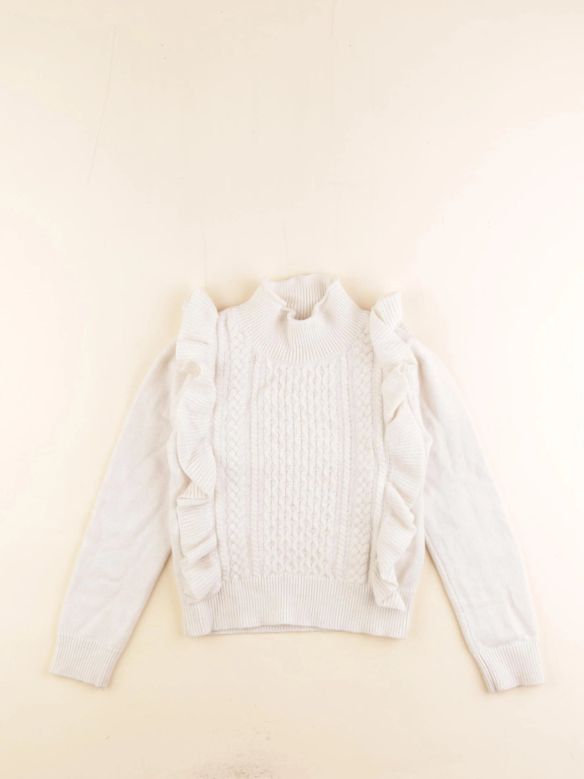 Jacadi - pull blanc - 8 ans