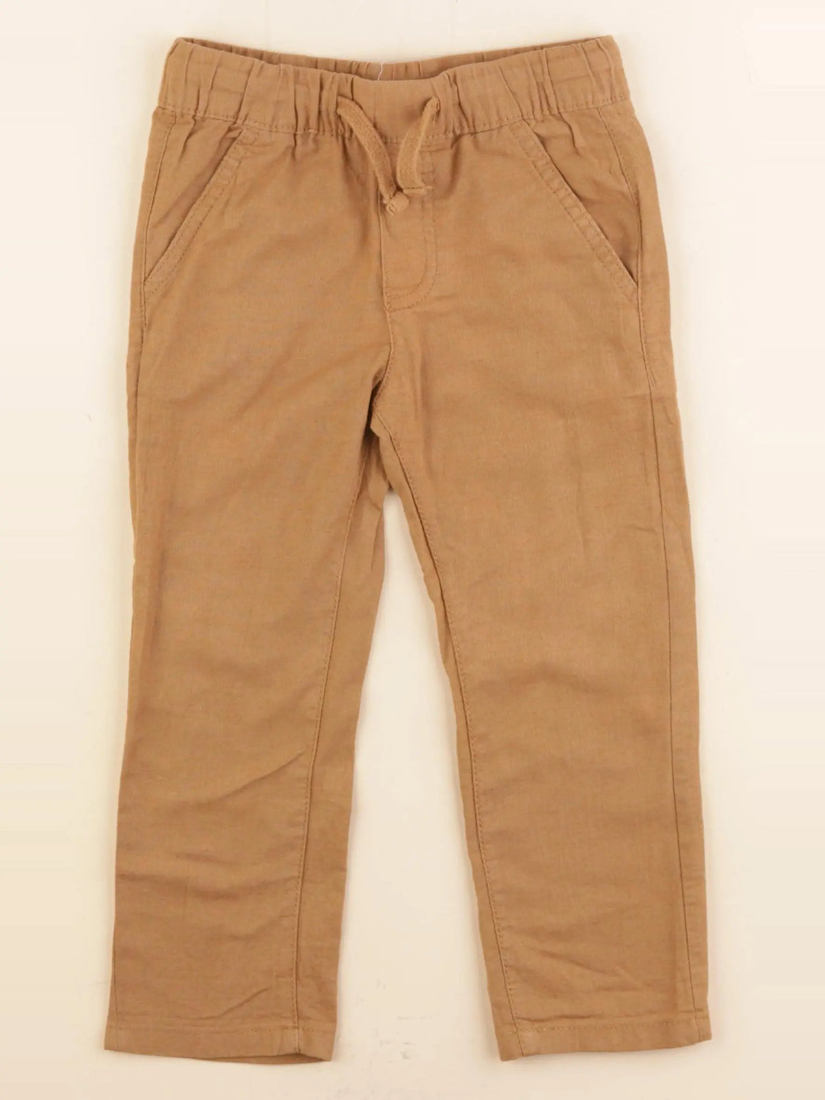 Vertbaudet - pantalon marron - 3 ans