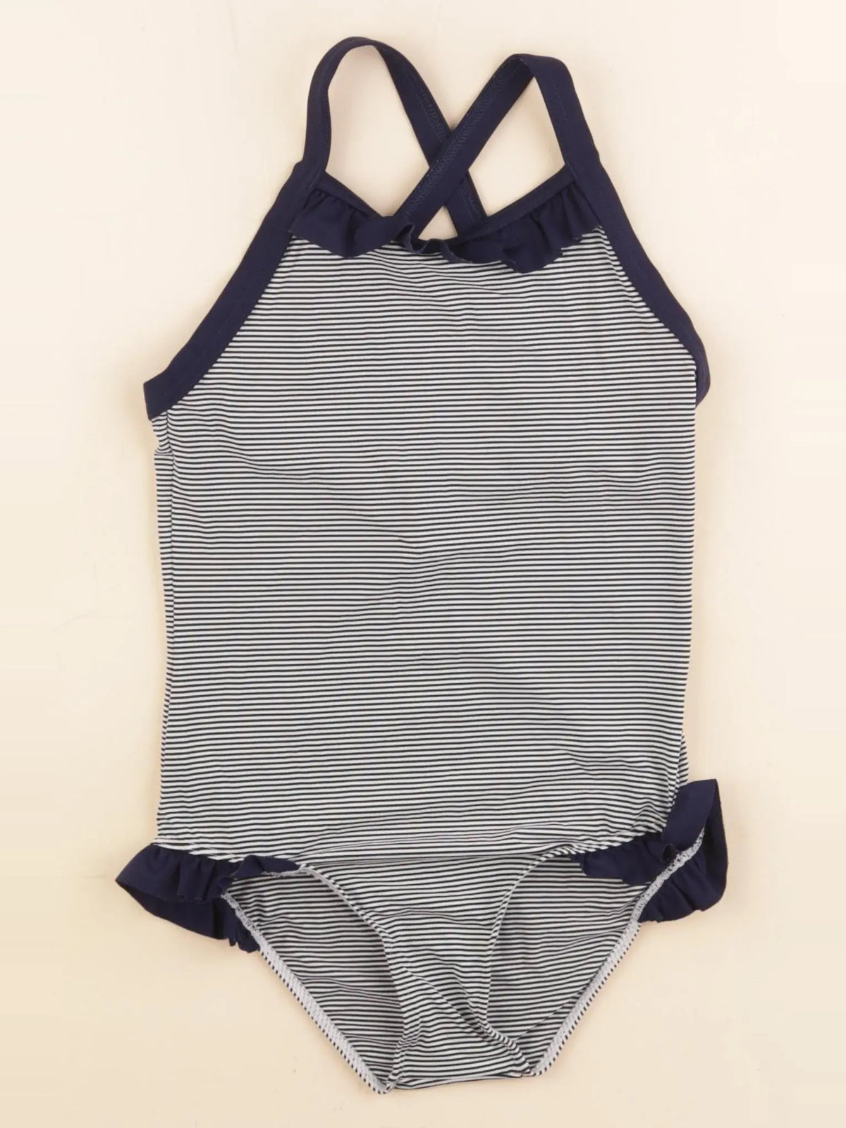 Petit Bateau - maillot de bain bleu - 6 ans