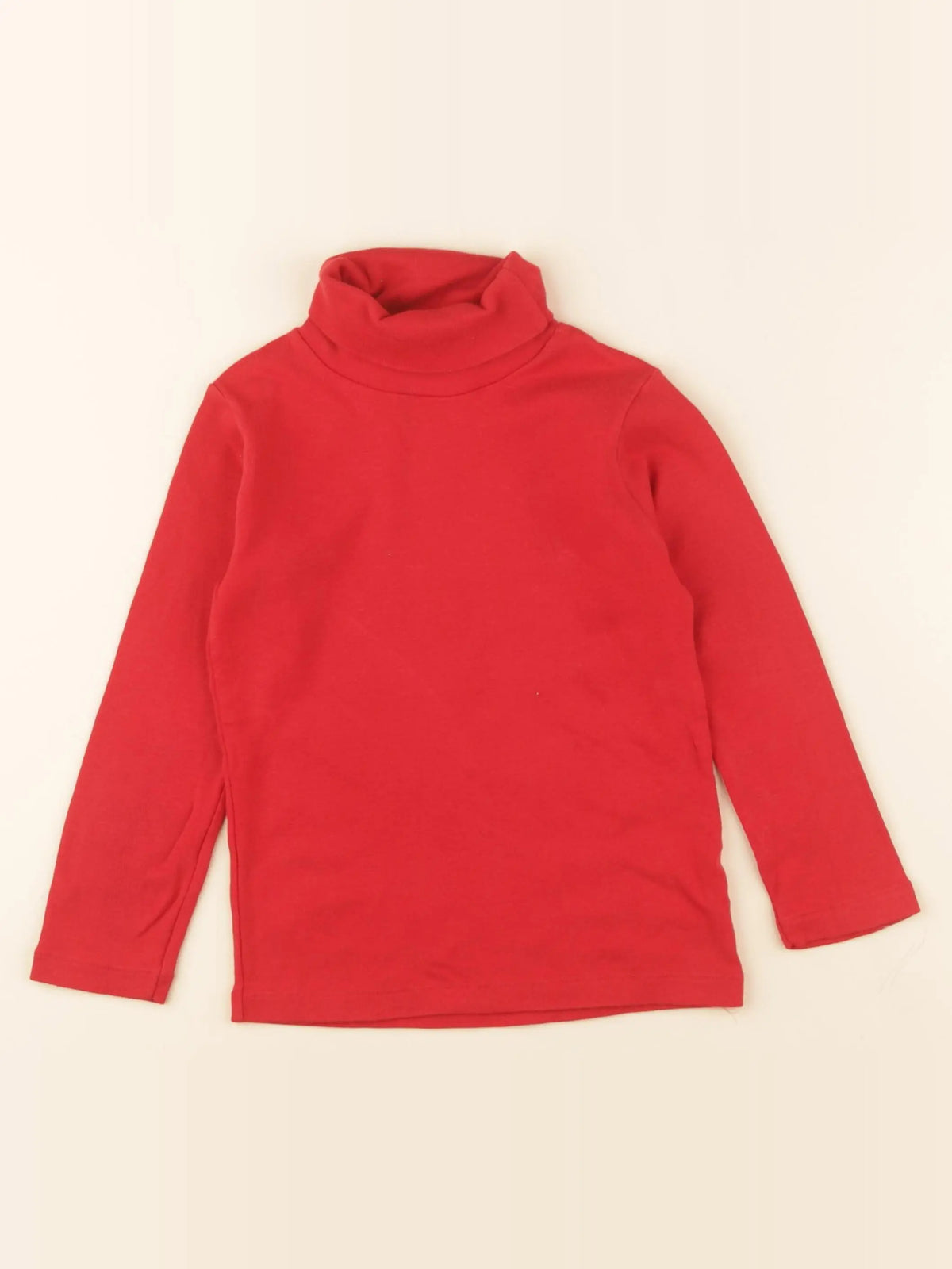 Petit Bateau - sous-pull rouge - 4 ans
