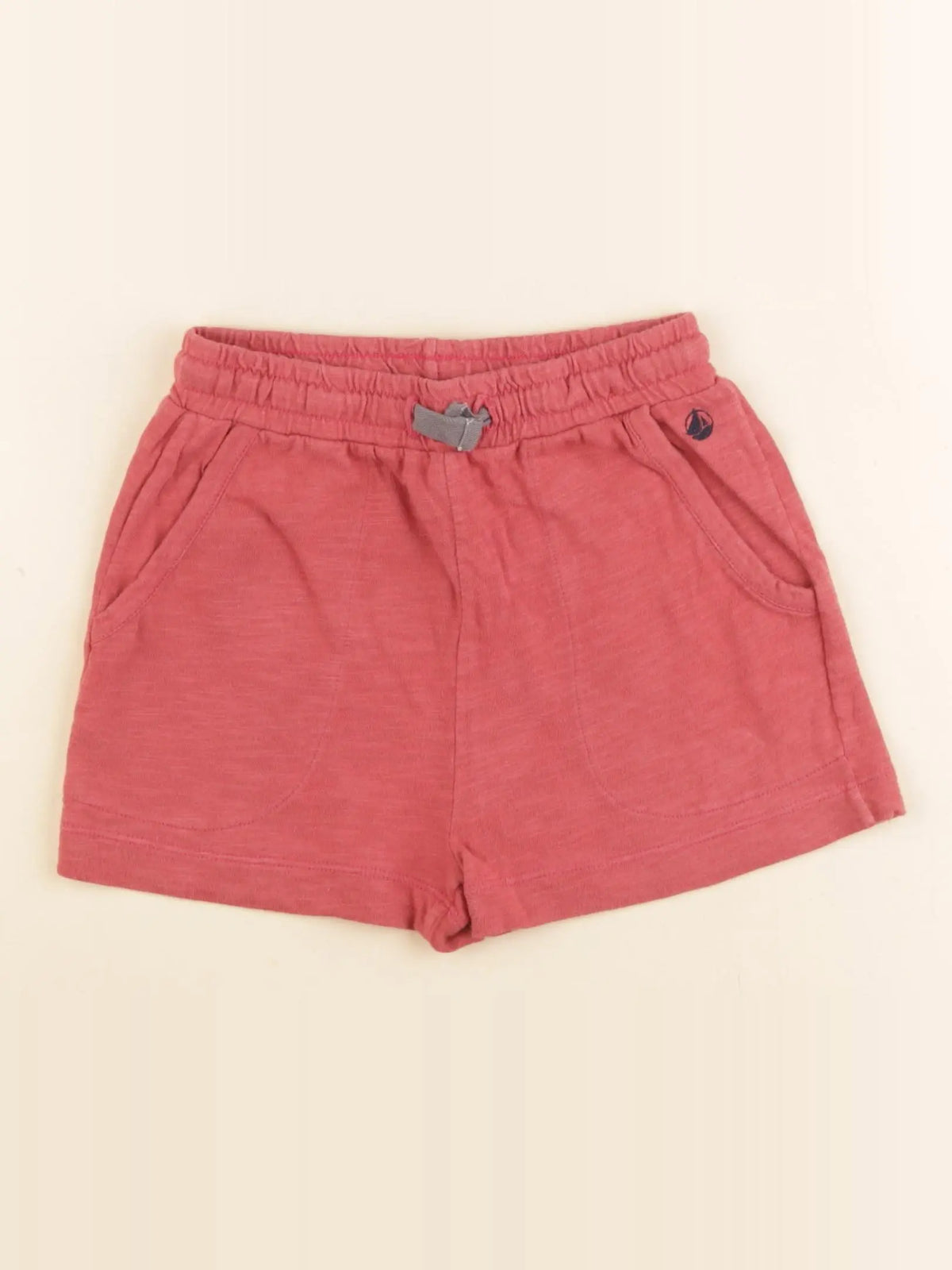 Petit Bateau - short rouge - 5 ans