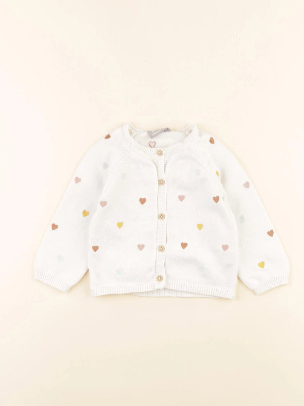 Boutchou - gilet beige - 12 mois