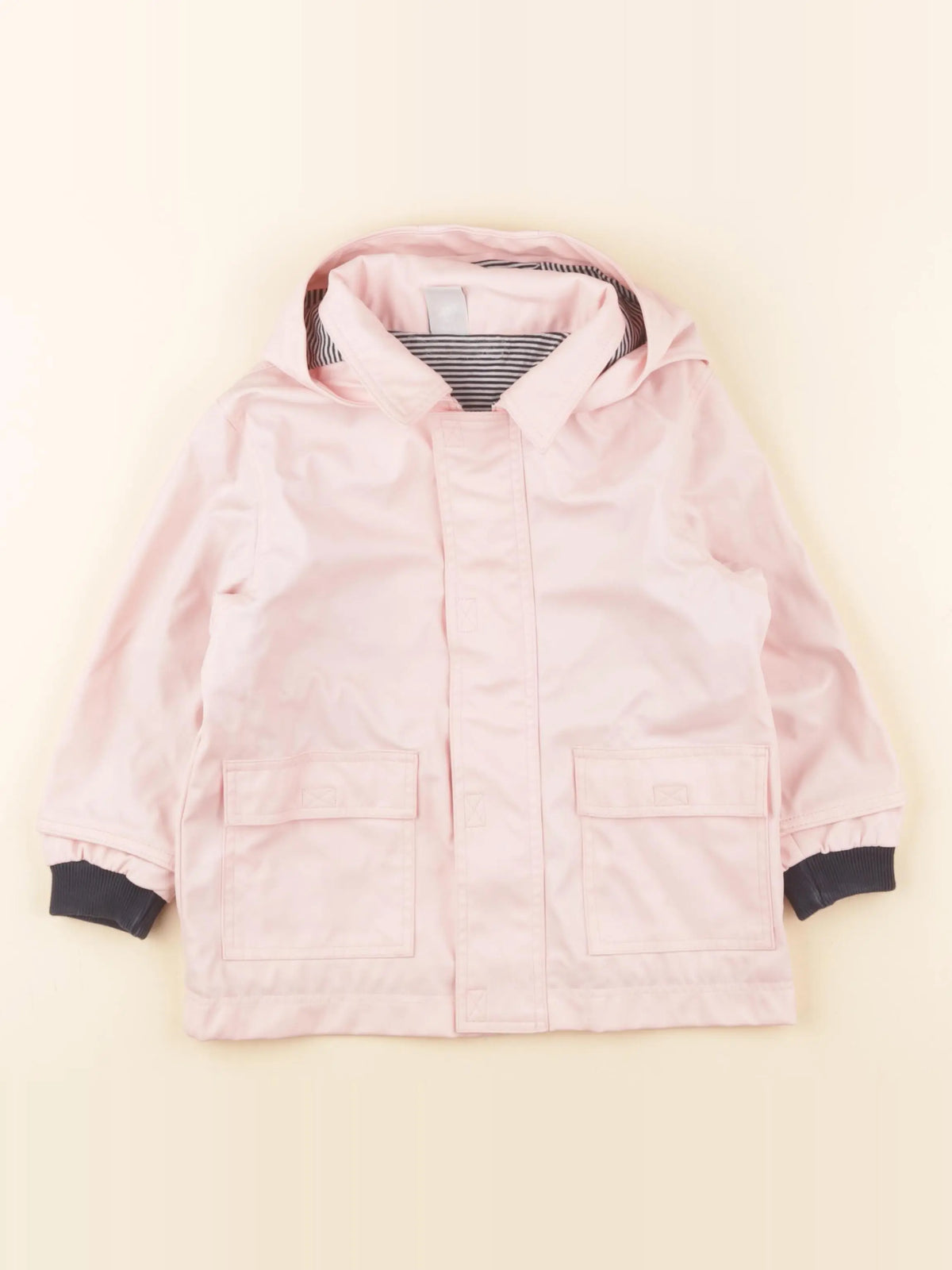 Petit Bateau - imperméable rose - 24 mois